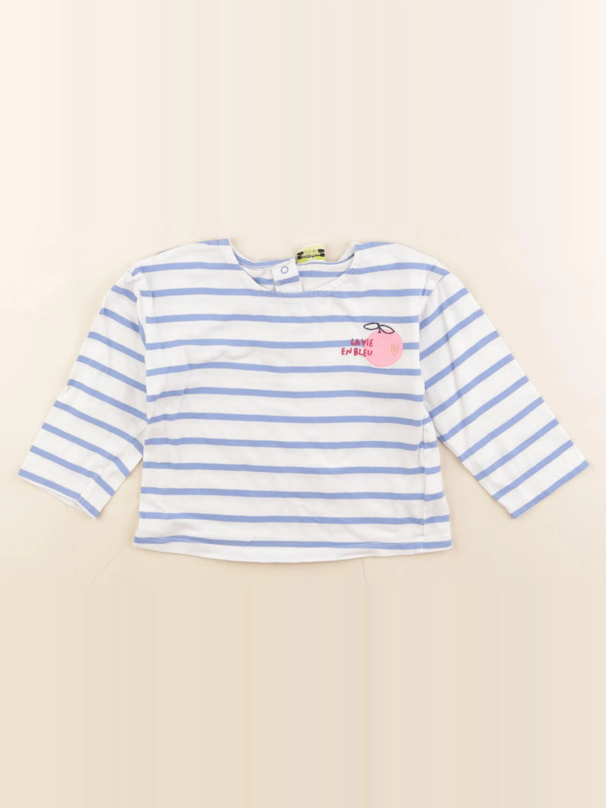 Tape à l'oeil - tee-shirt bleu - 24 mois