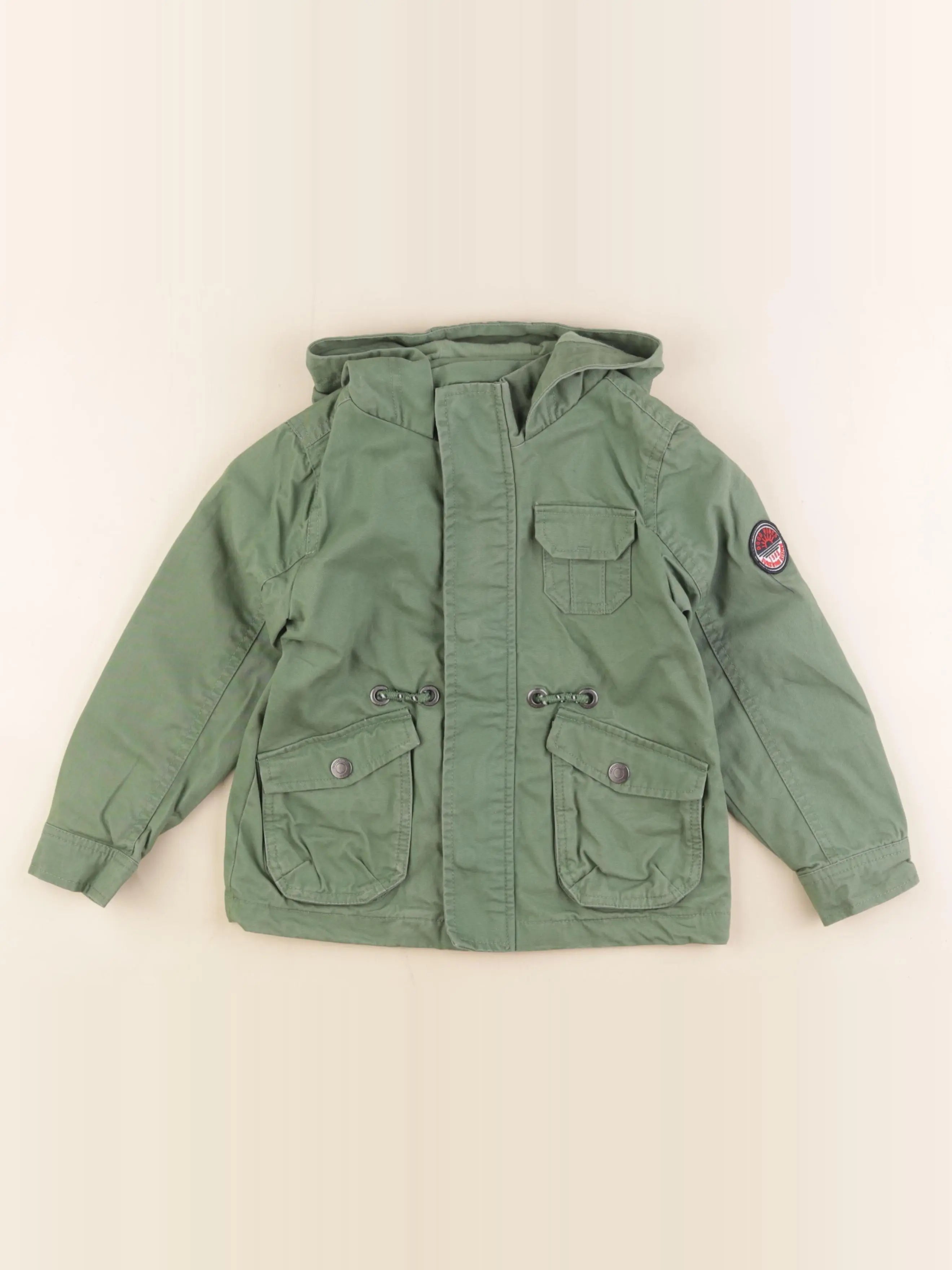 Tape à l'oeil - veste doublé vert - 3 ans