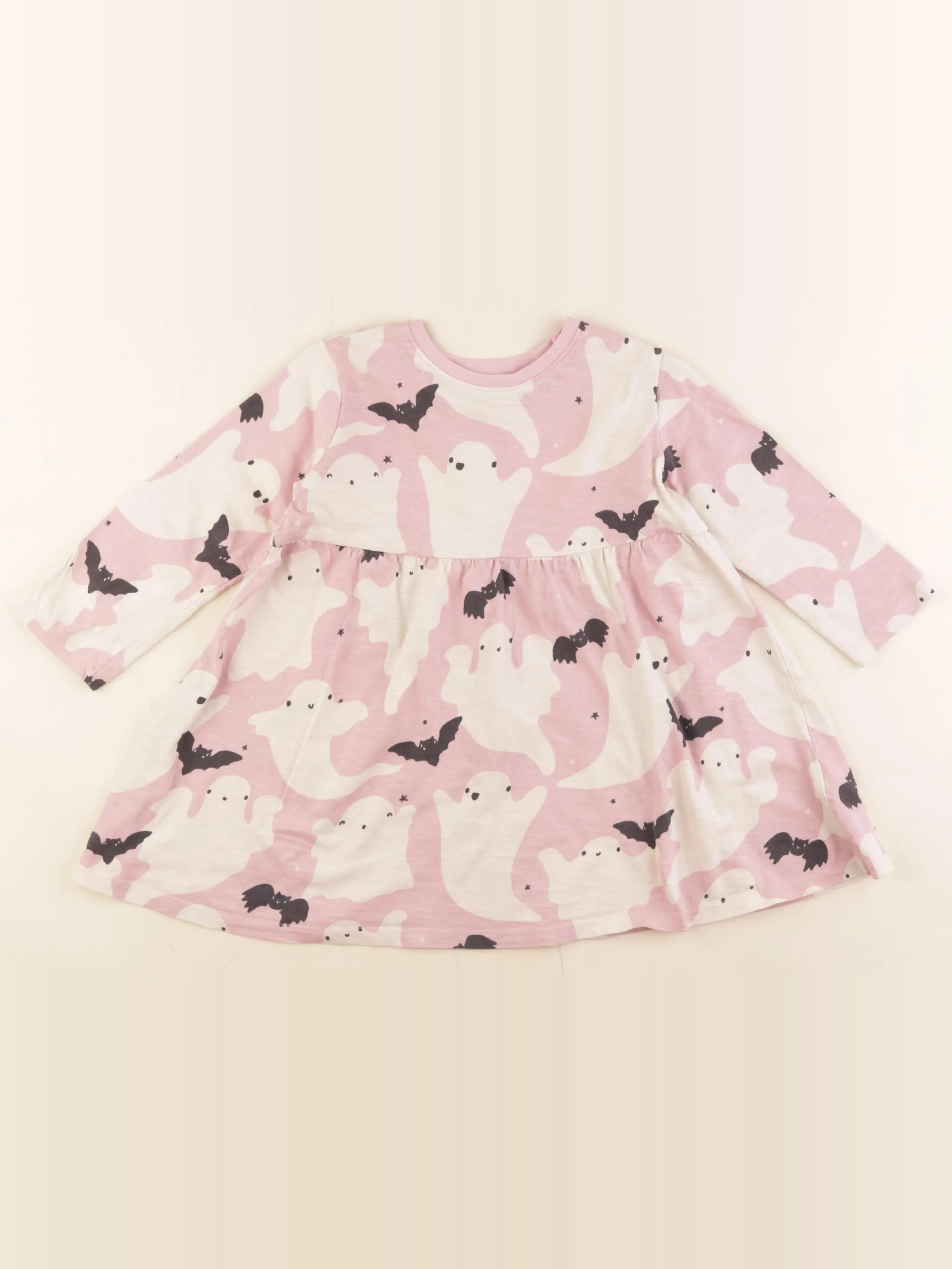 Next - robe rose - 18/24 mois