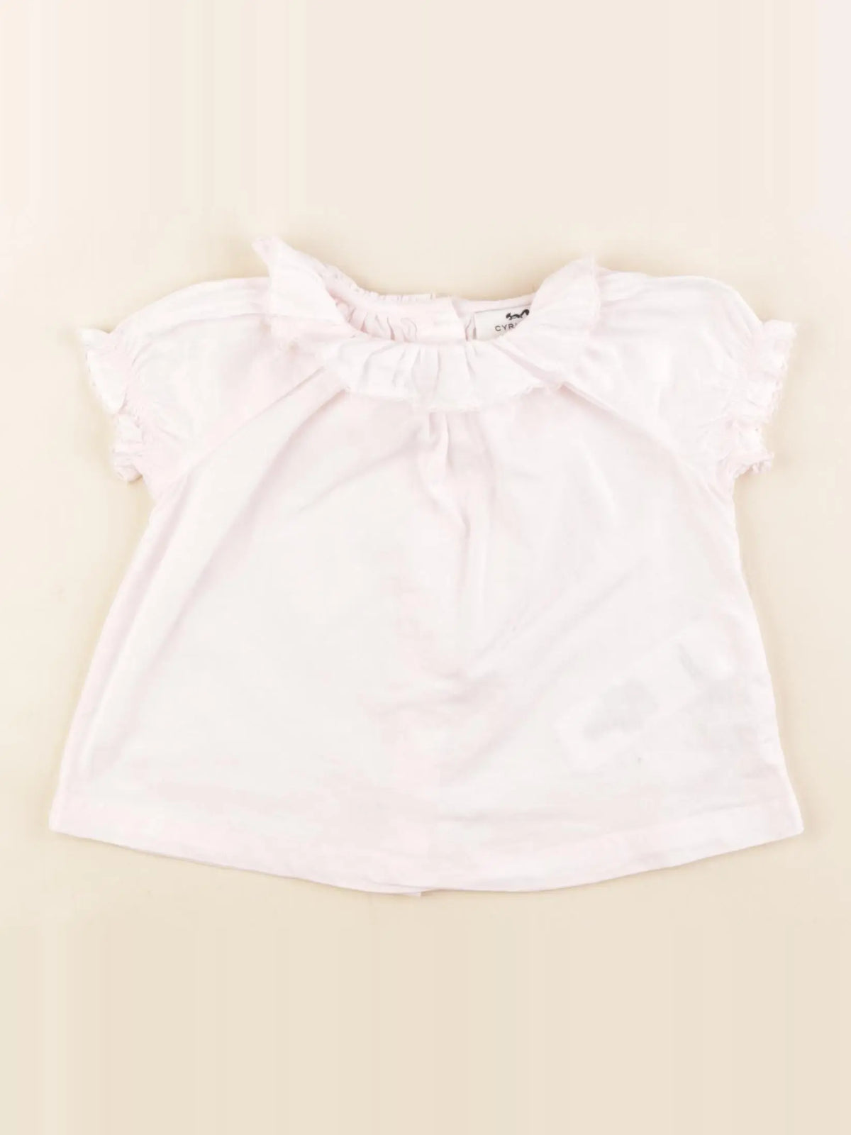 Cyrillus - blouse rose - 12 mois