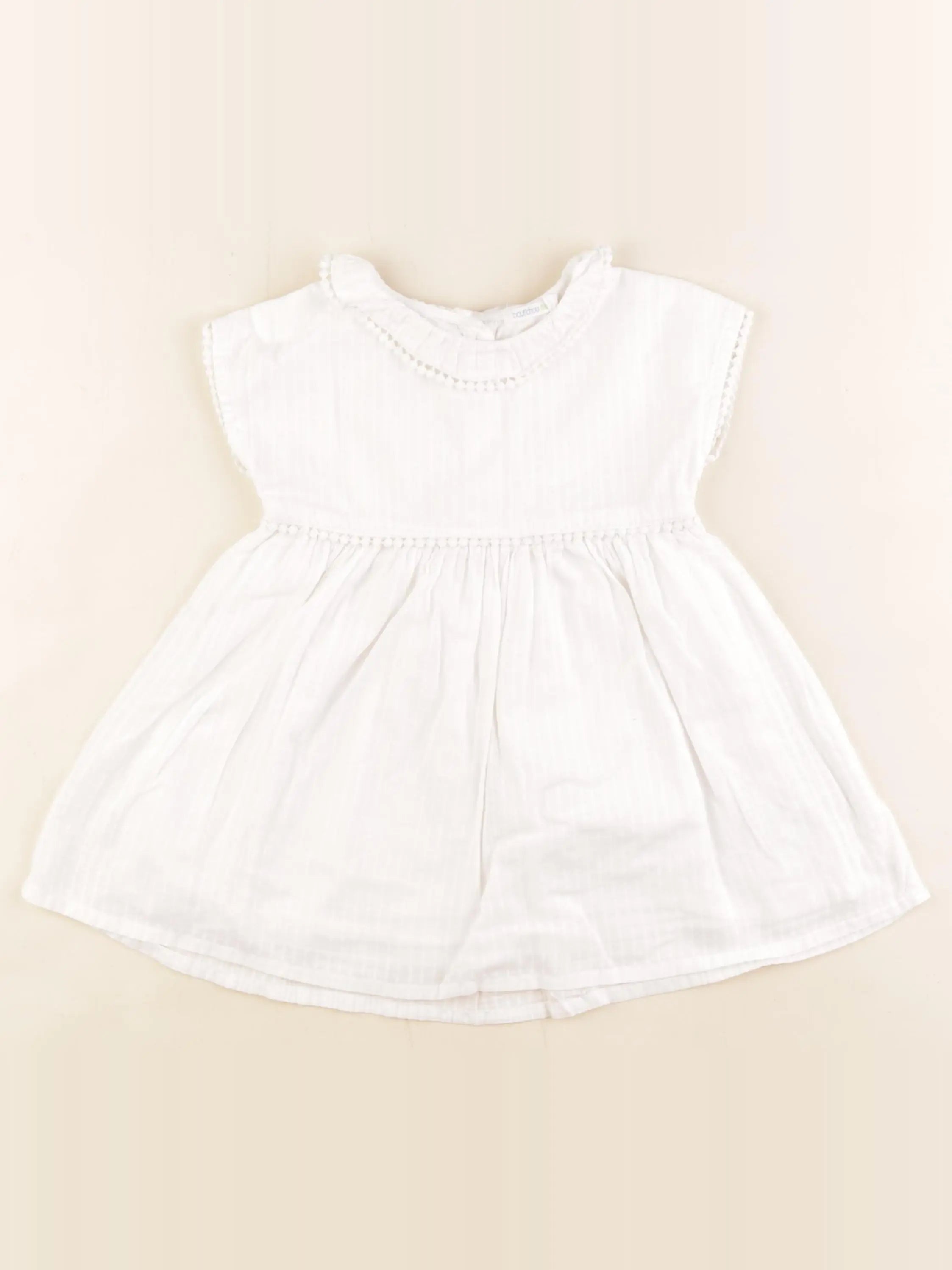 Boutchou - robe blanc - 18 mois