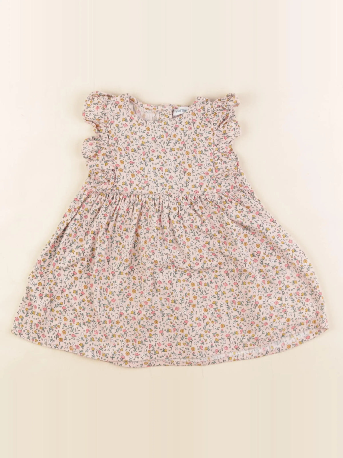 Vertbaudet - robe rose - 18 mois