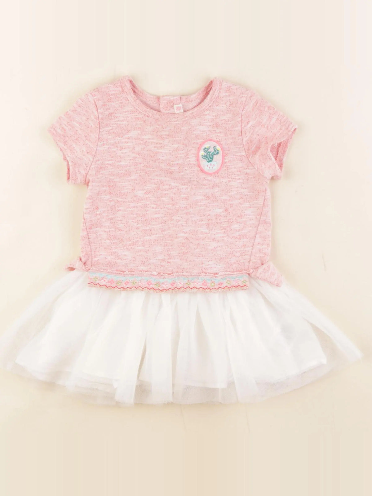 Billie Blush - robe rose - 12 mois