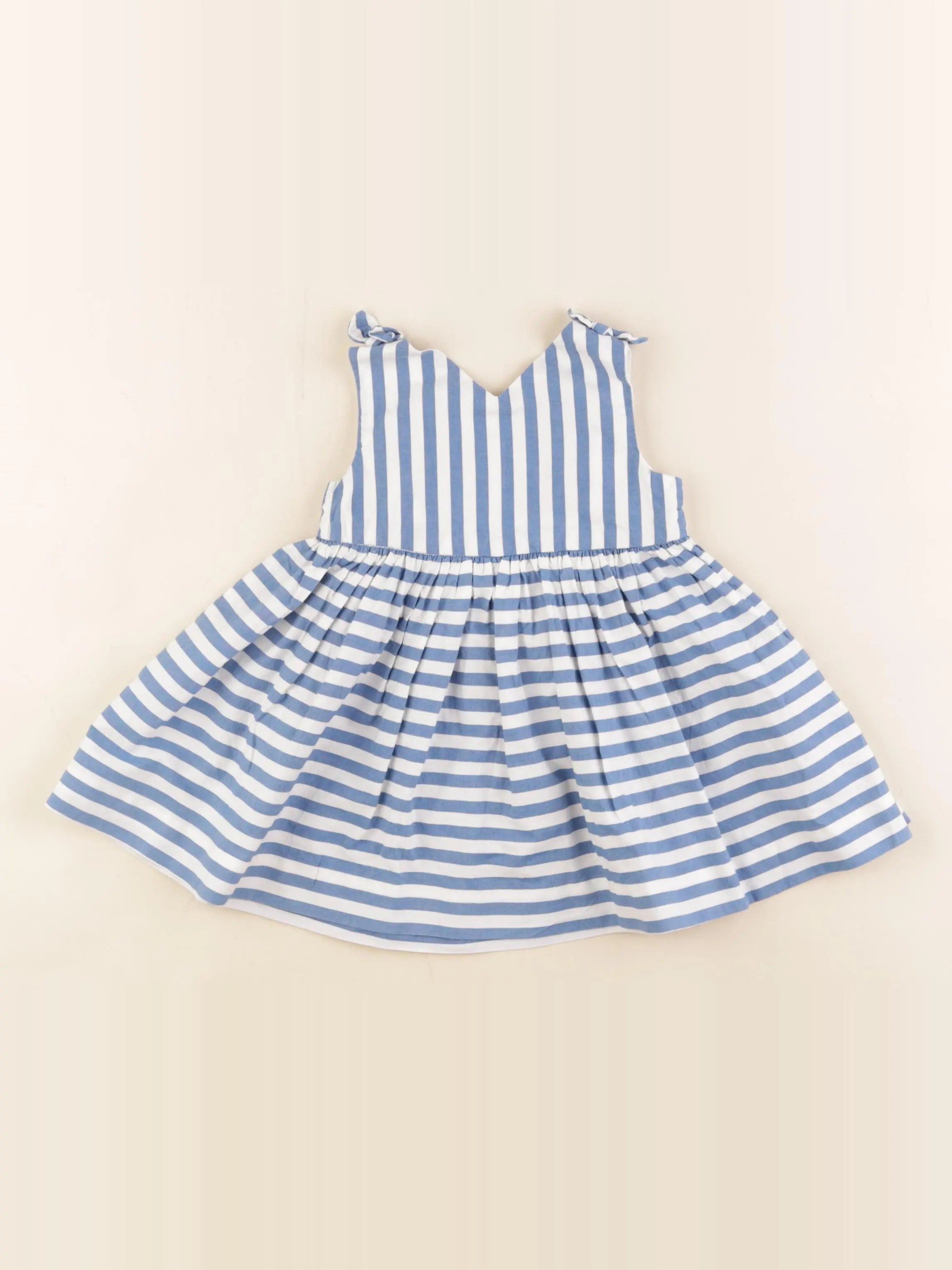 Jacadi - robe bleu - 12 mois