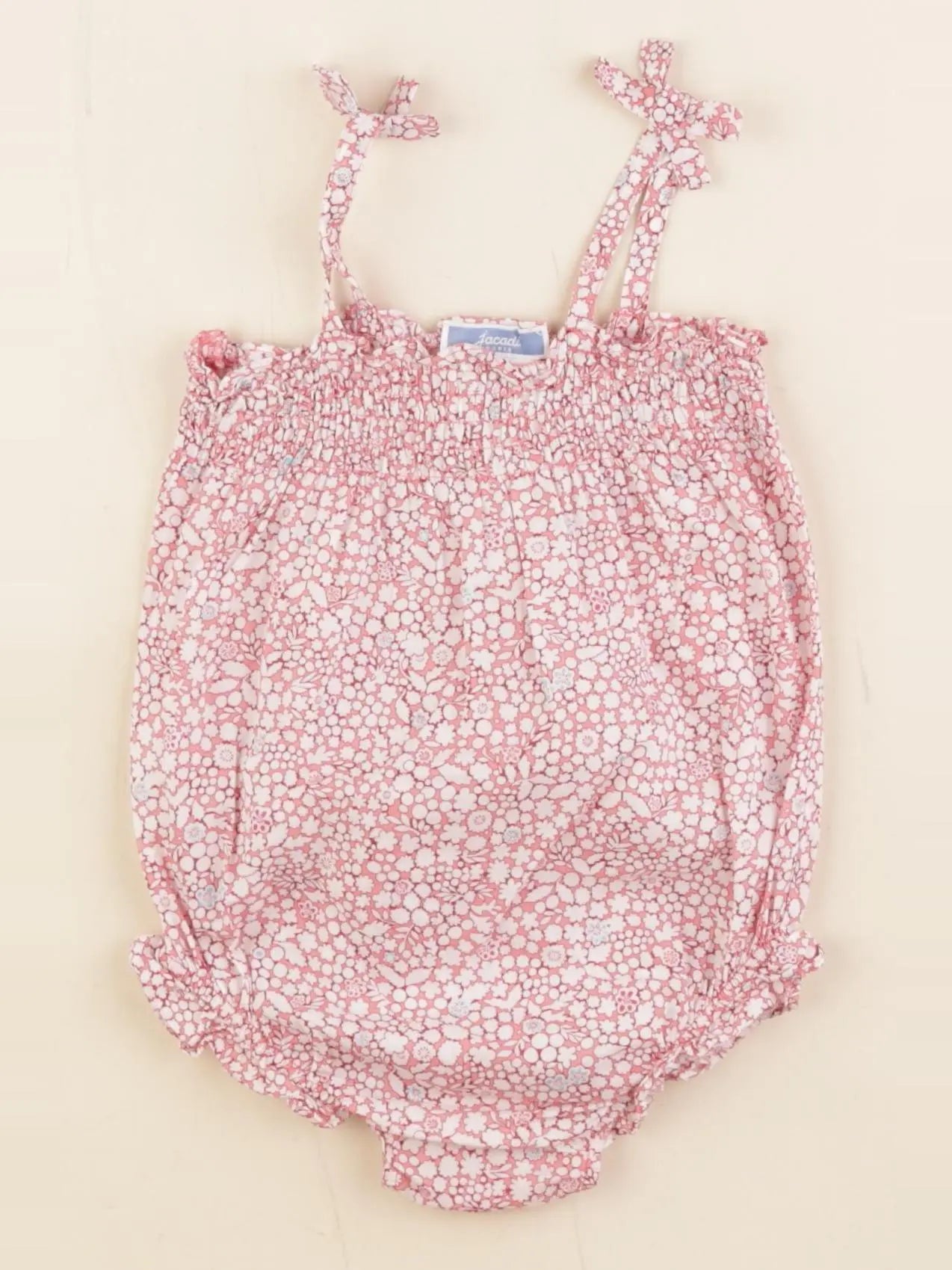 Jacadi - combinaison rose - 12 mois