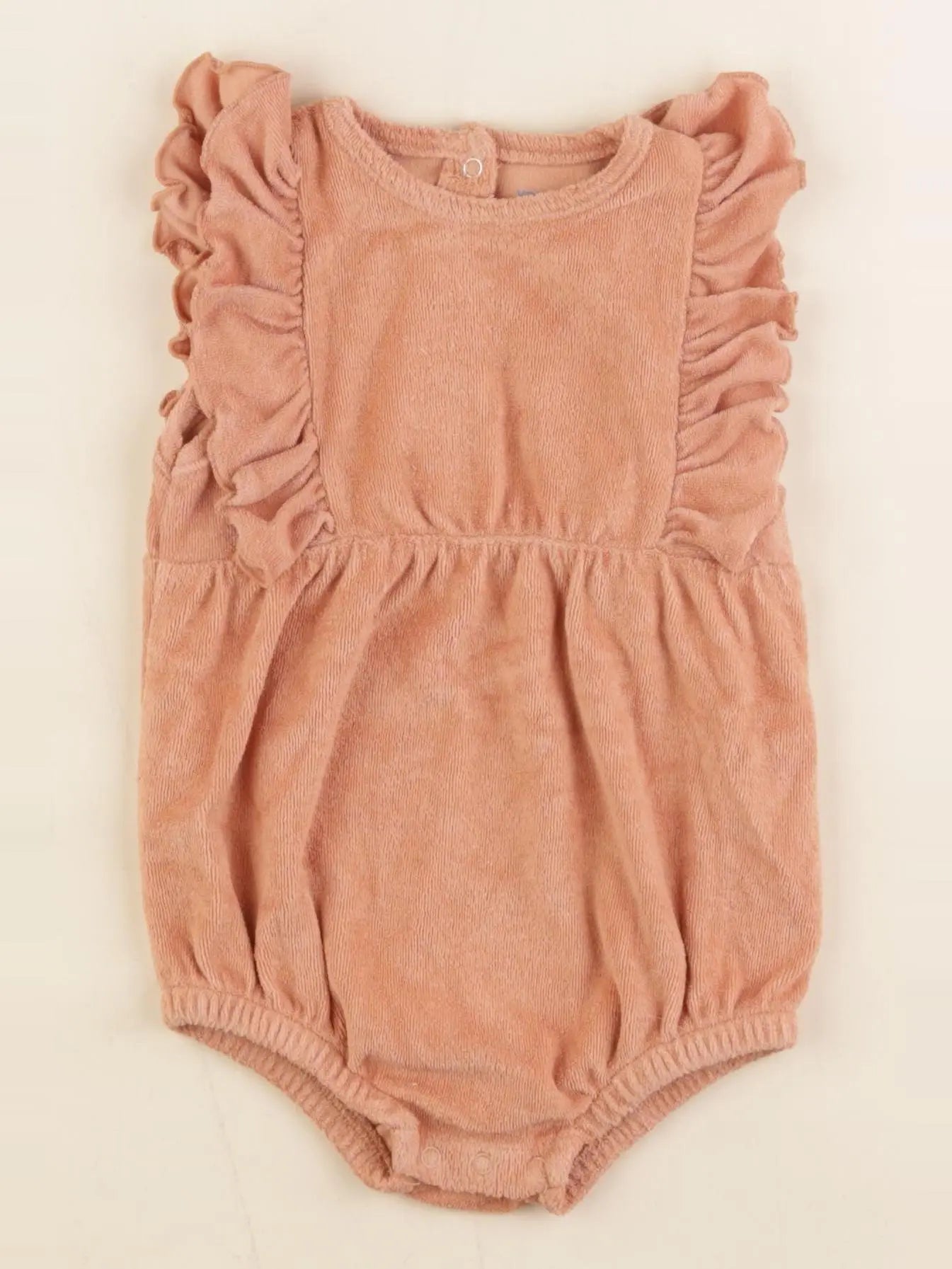 Vertbaudet - combinaison marron - 12 mois