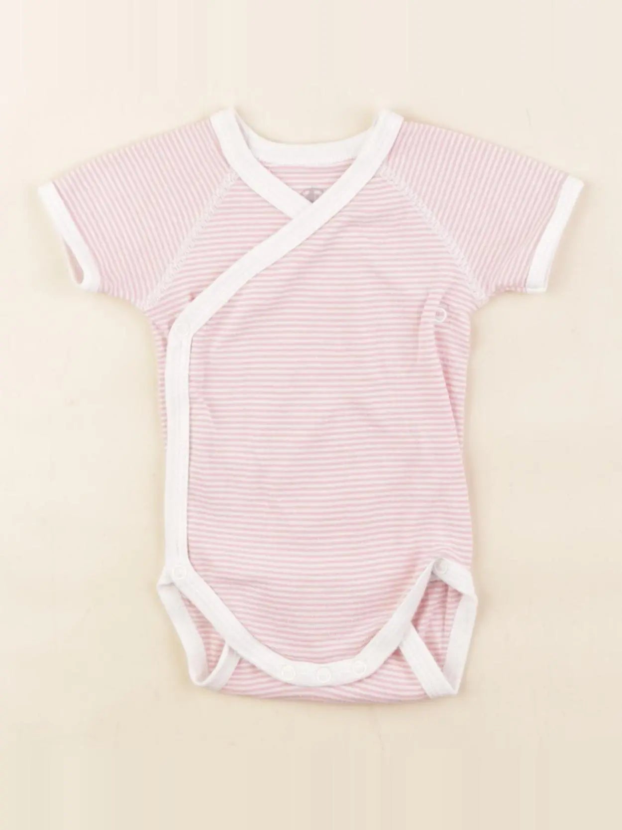 Petit Bateau - body rose - 3 mois