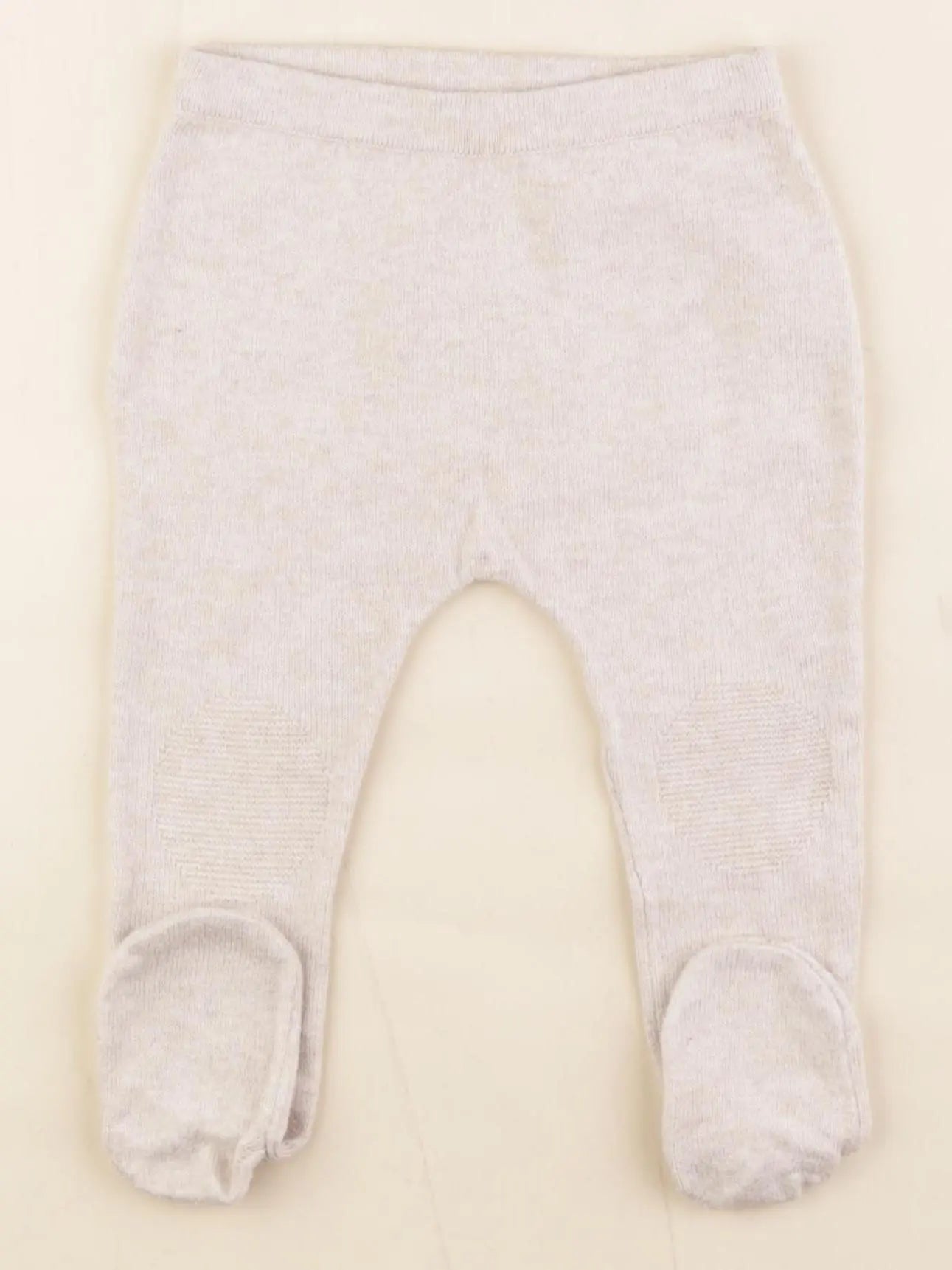 Mango - sarouel beige - 6/9 mois