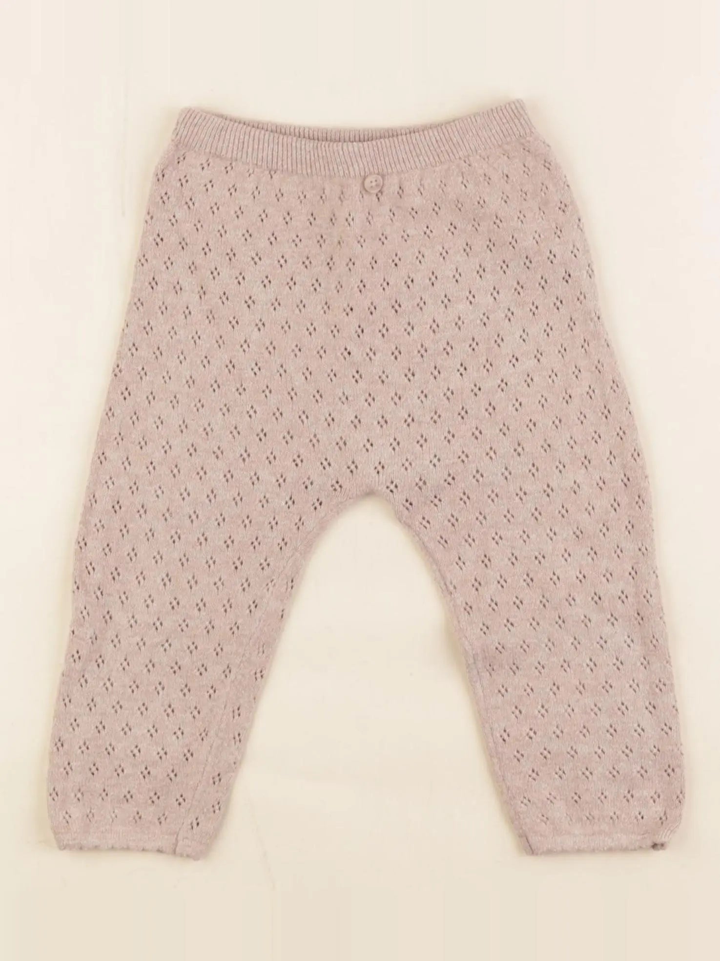 Zara - sarouel beige - 9/12 mois