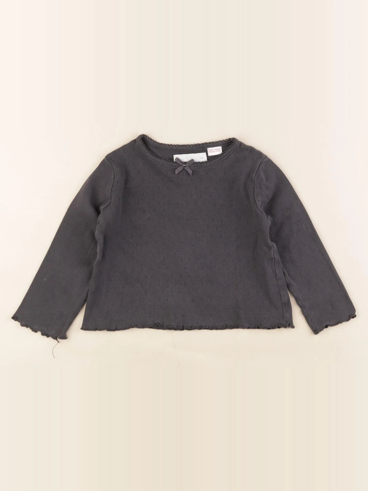 Zara - maillot de corps gris - 4 ans