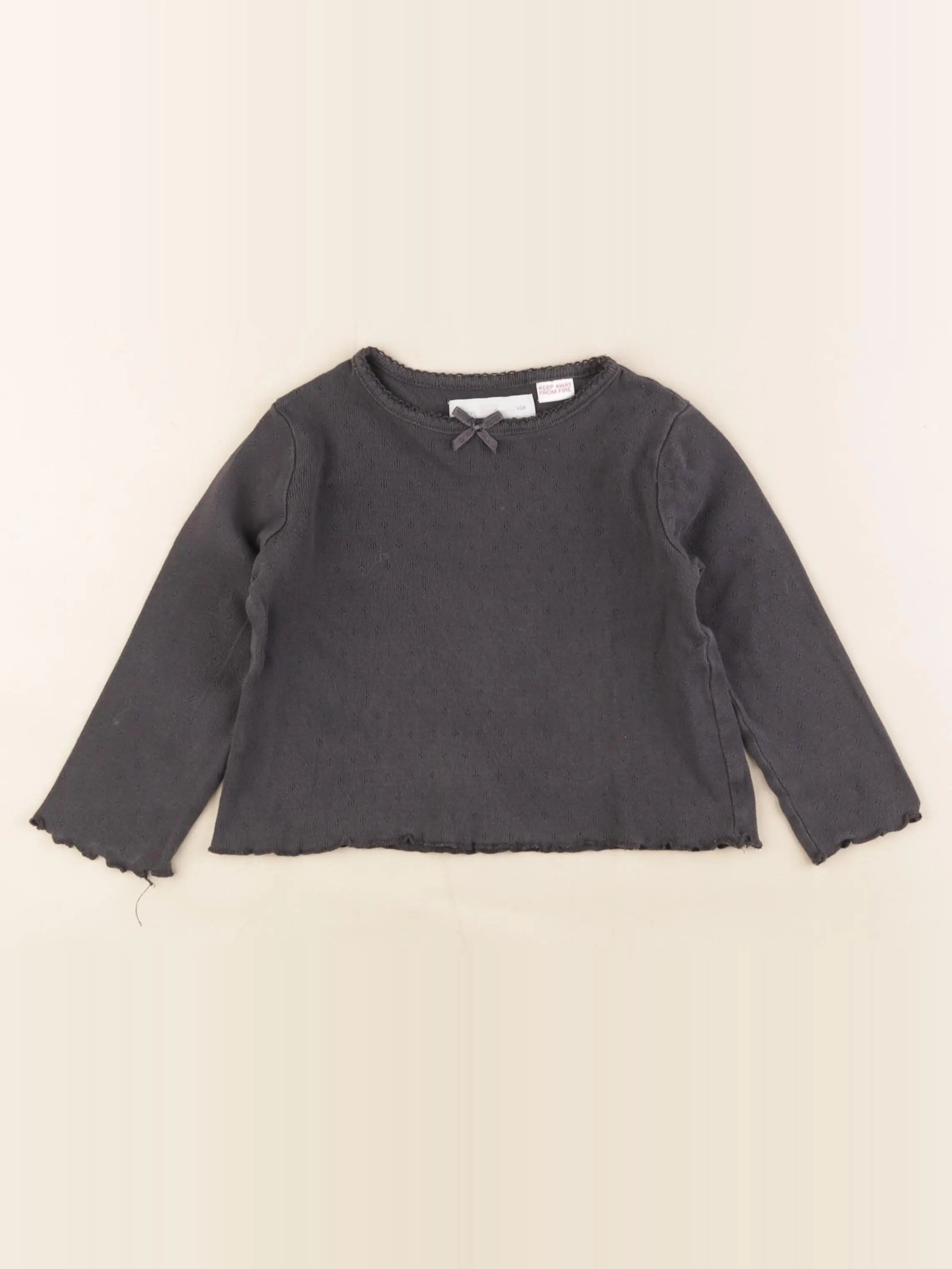 Zara - maillot de corps gris - 4 ans