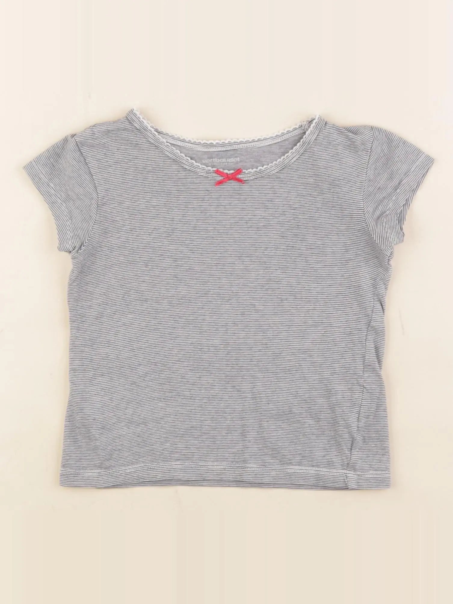 Vertbaudet - maillot de corps bleu - 4 ans