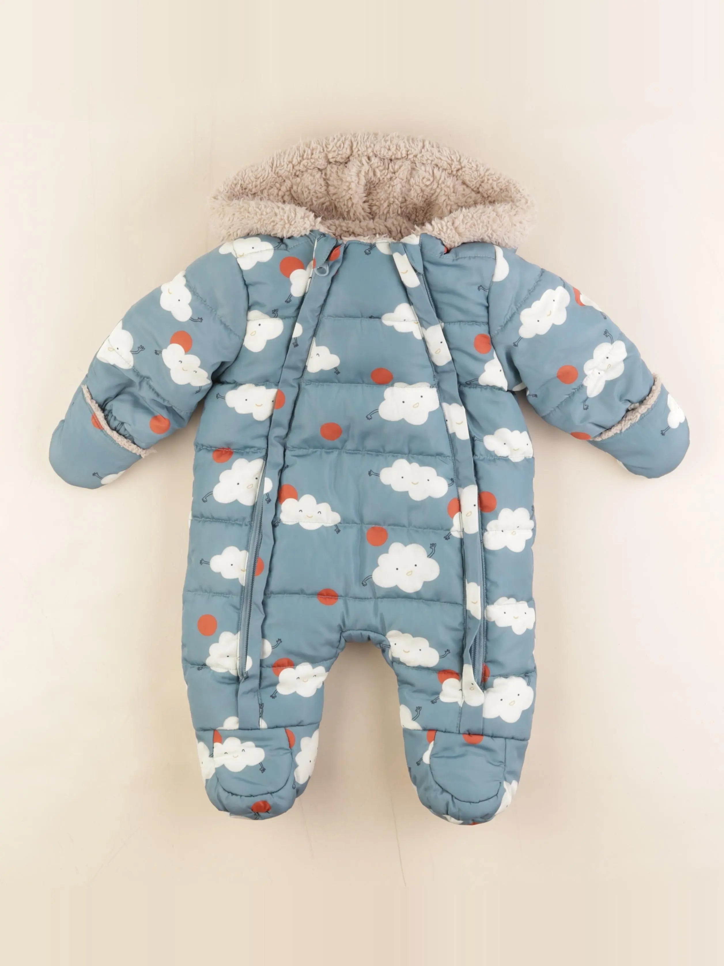 Tape à l'oeil - combi-pilote bleu - 0/3 mois