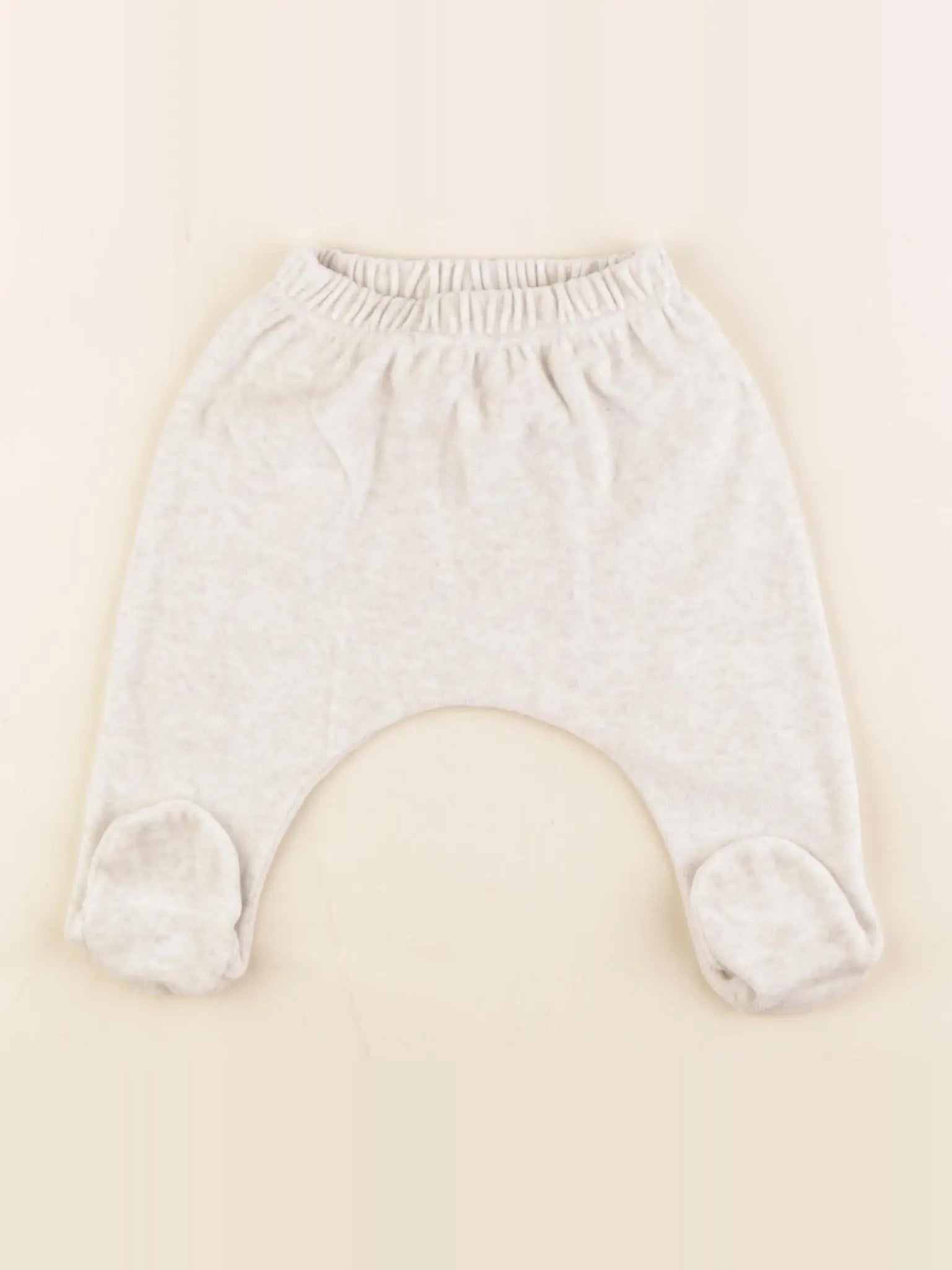 Petit Bateau - sarouel beige - 3 mois