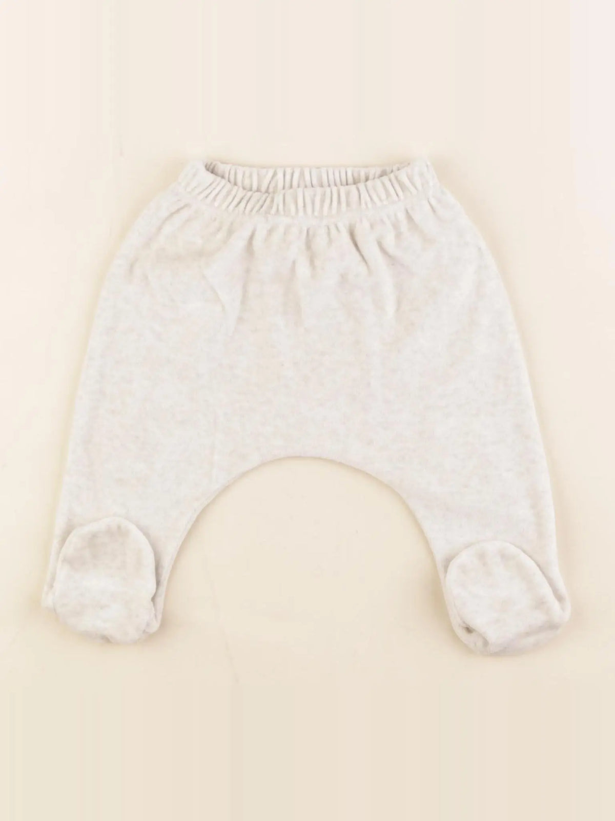 Petit Bateau - sarouel beige - 3 mois