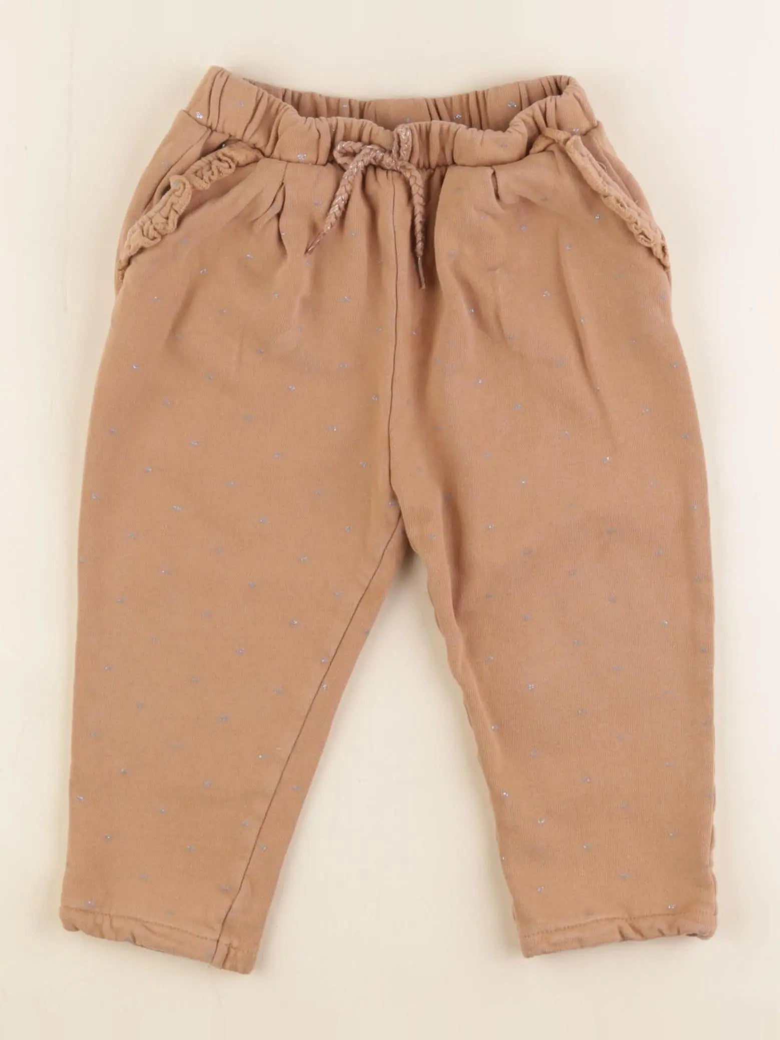 Vertbaudet - pantalon marron - 36 mois