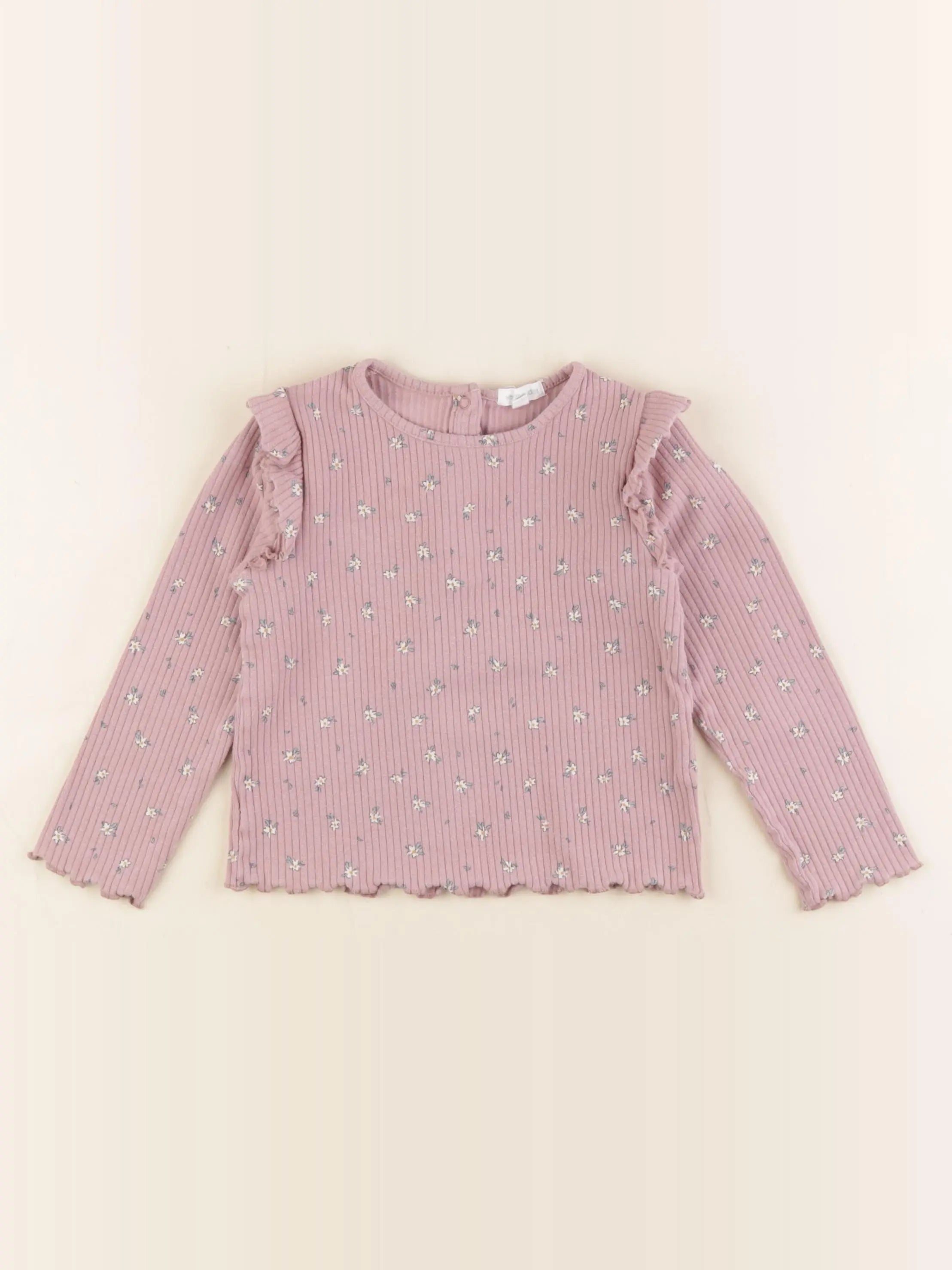 Vertbaudet - tee-shirt violet - 3 ans