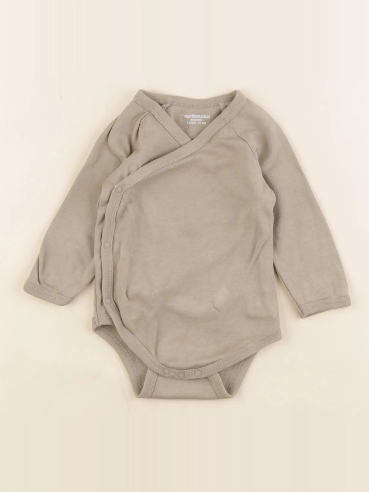 Vertbaudet - body vert - 6 mois