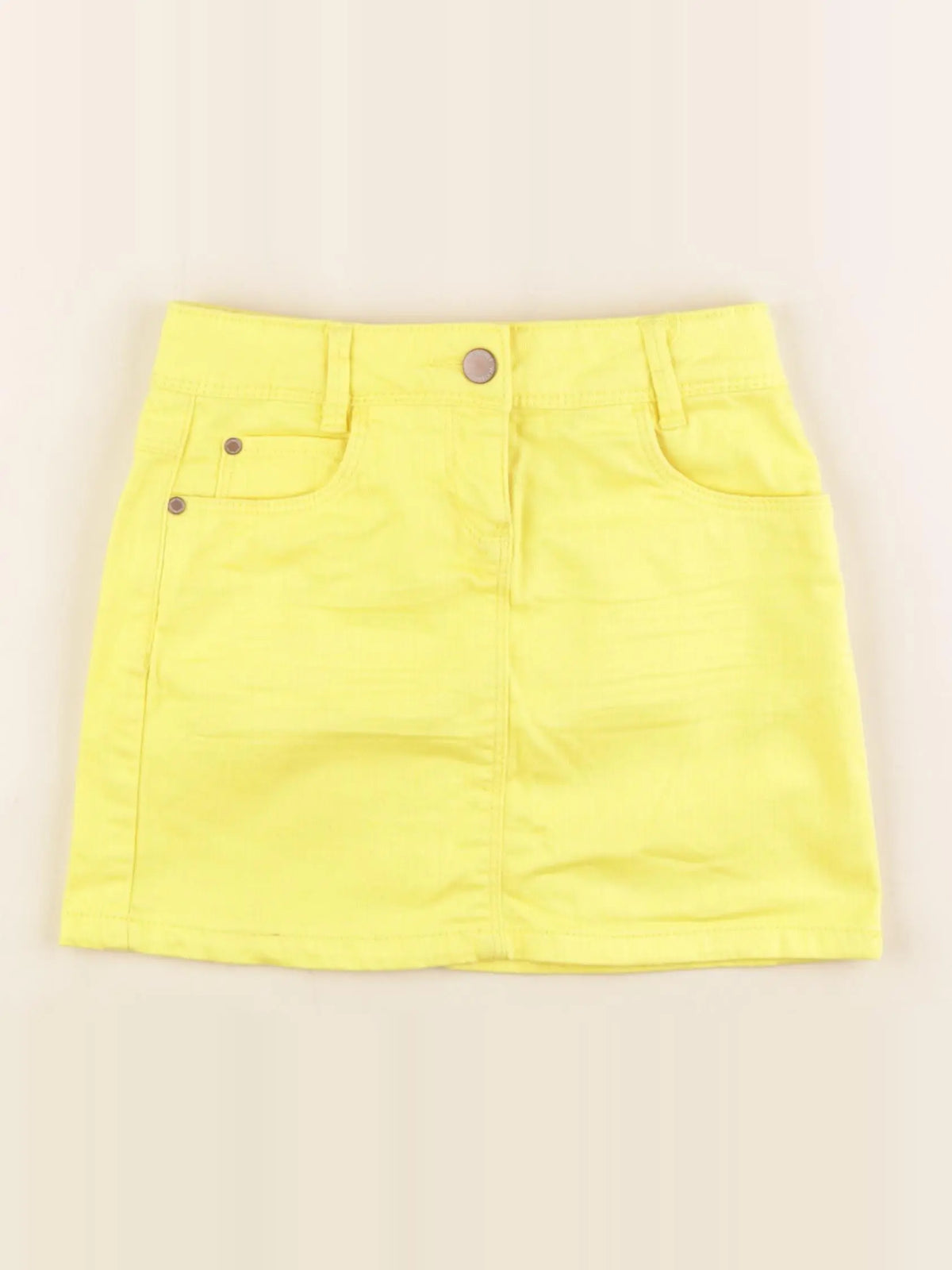 Vertbaudet - jupe jaune - 8 ans