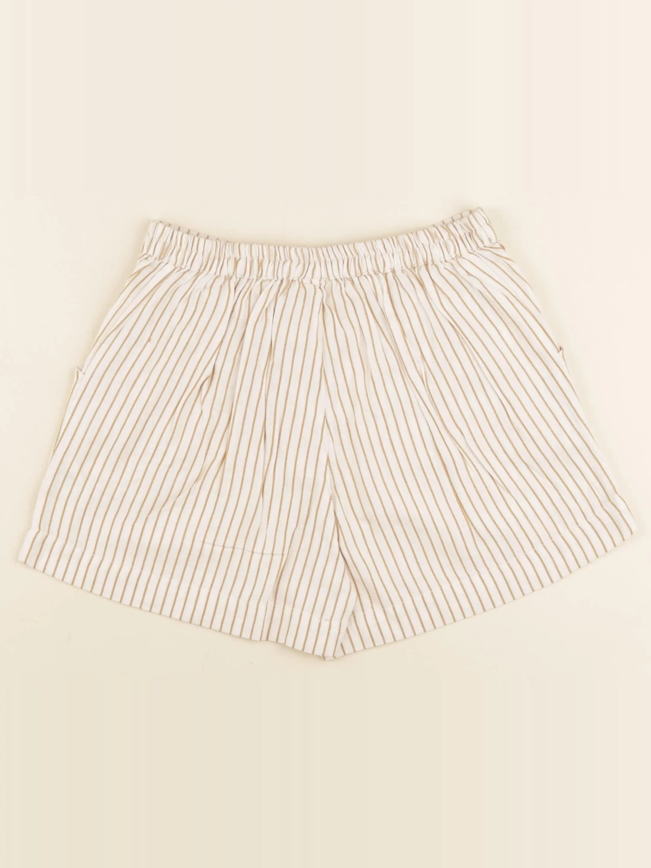 Short ISIDORE rayure bronze