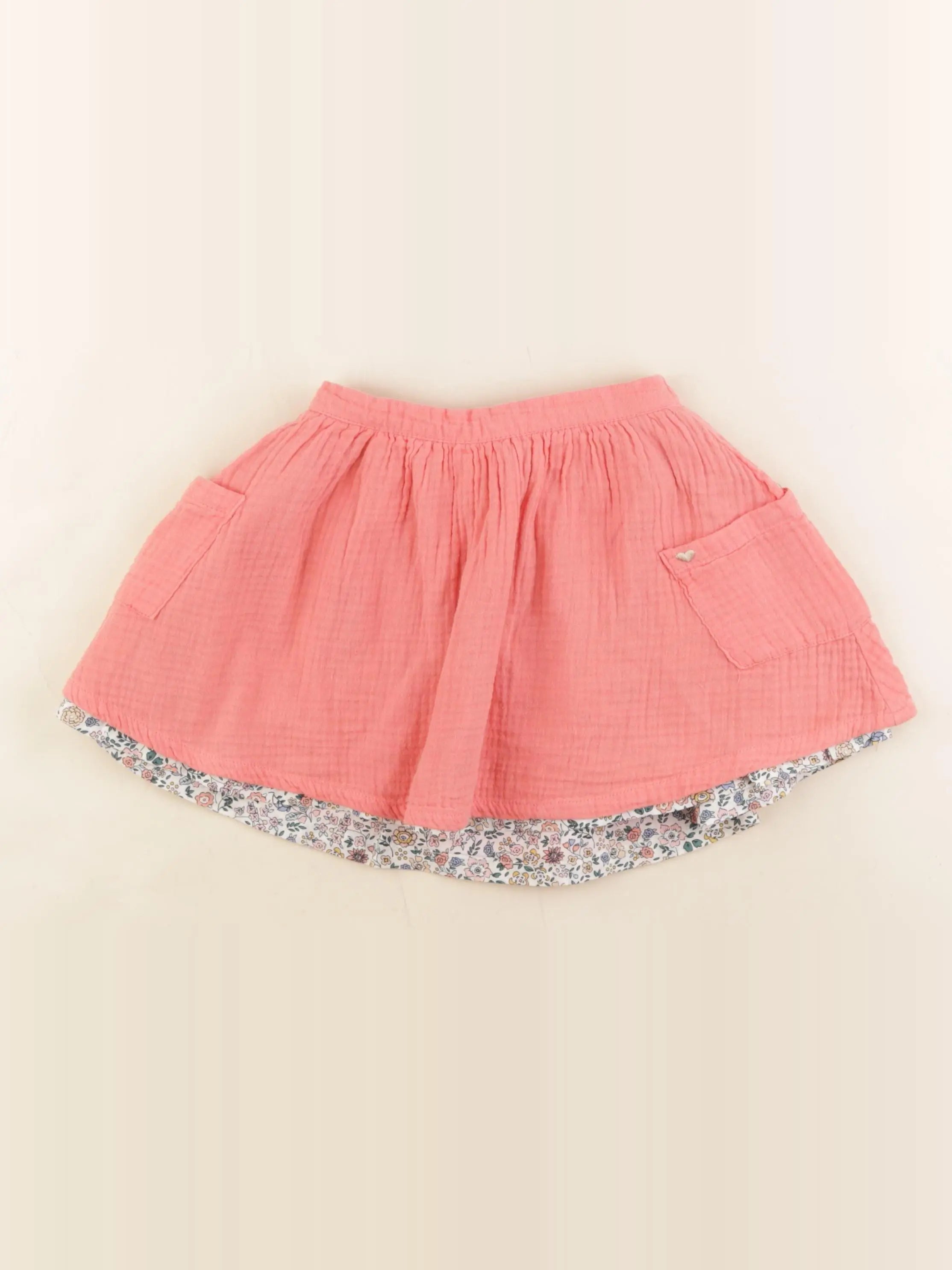 Vertbaudet - jupe rose - 5 ans