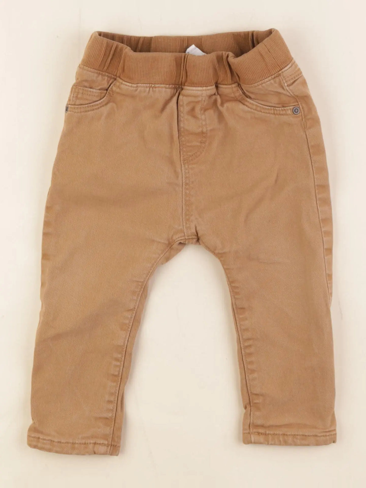 H&M - pantalon marron - 12 mois
