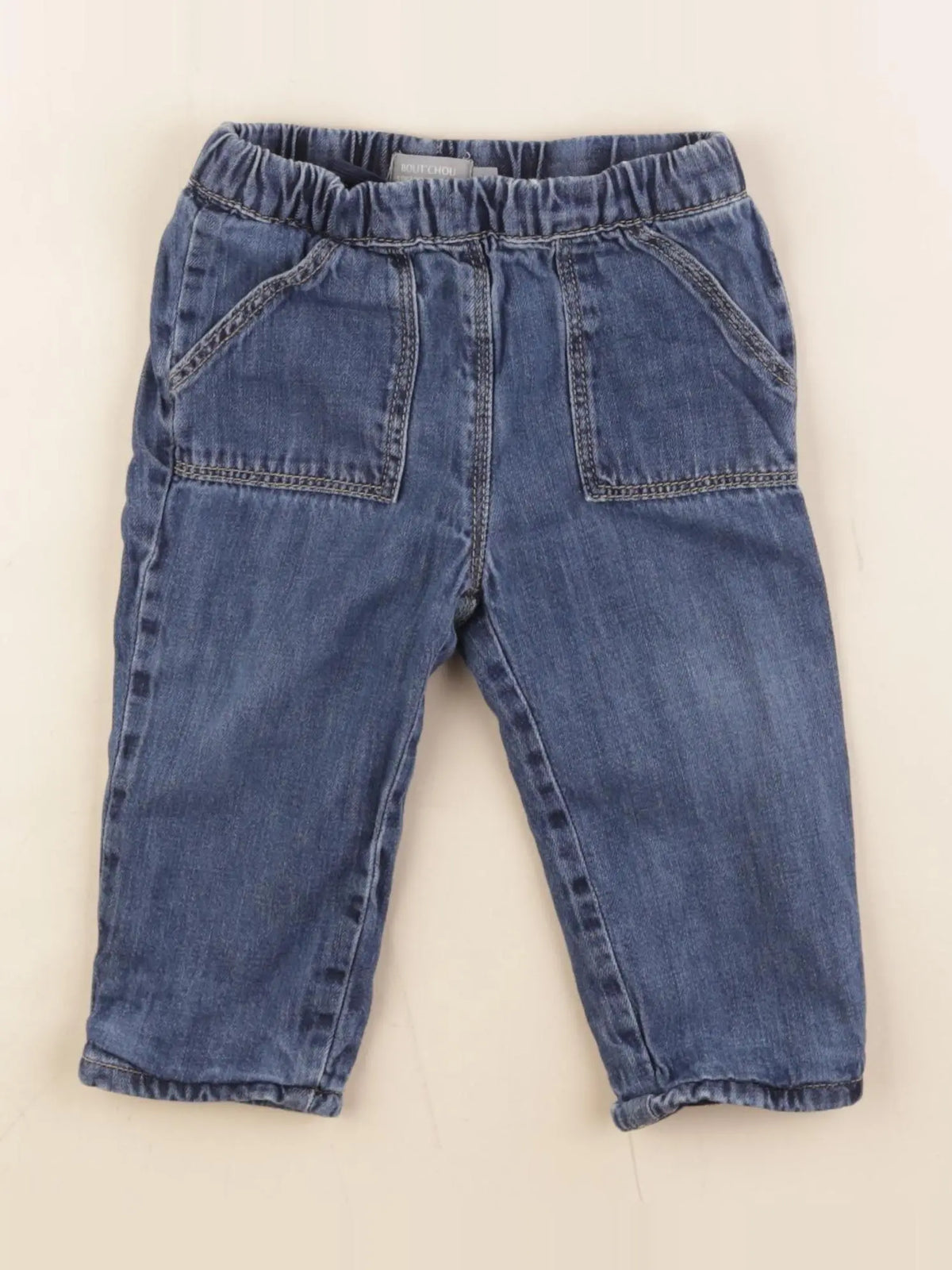 Boutchou - jean bleu - 12 mois