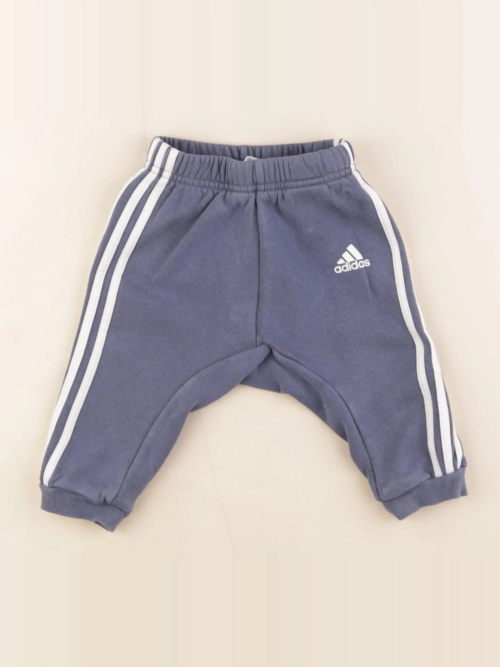 Adidas - jogging bleu - 6/9 mois
