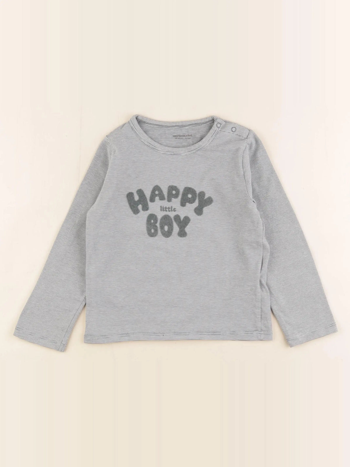 Vertbaudet - tee-shirt bleu - 36 mois