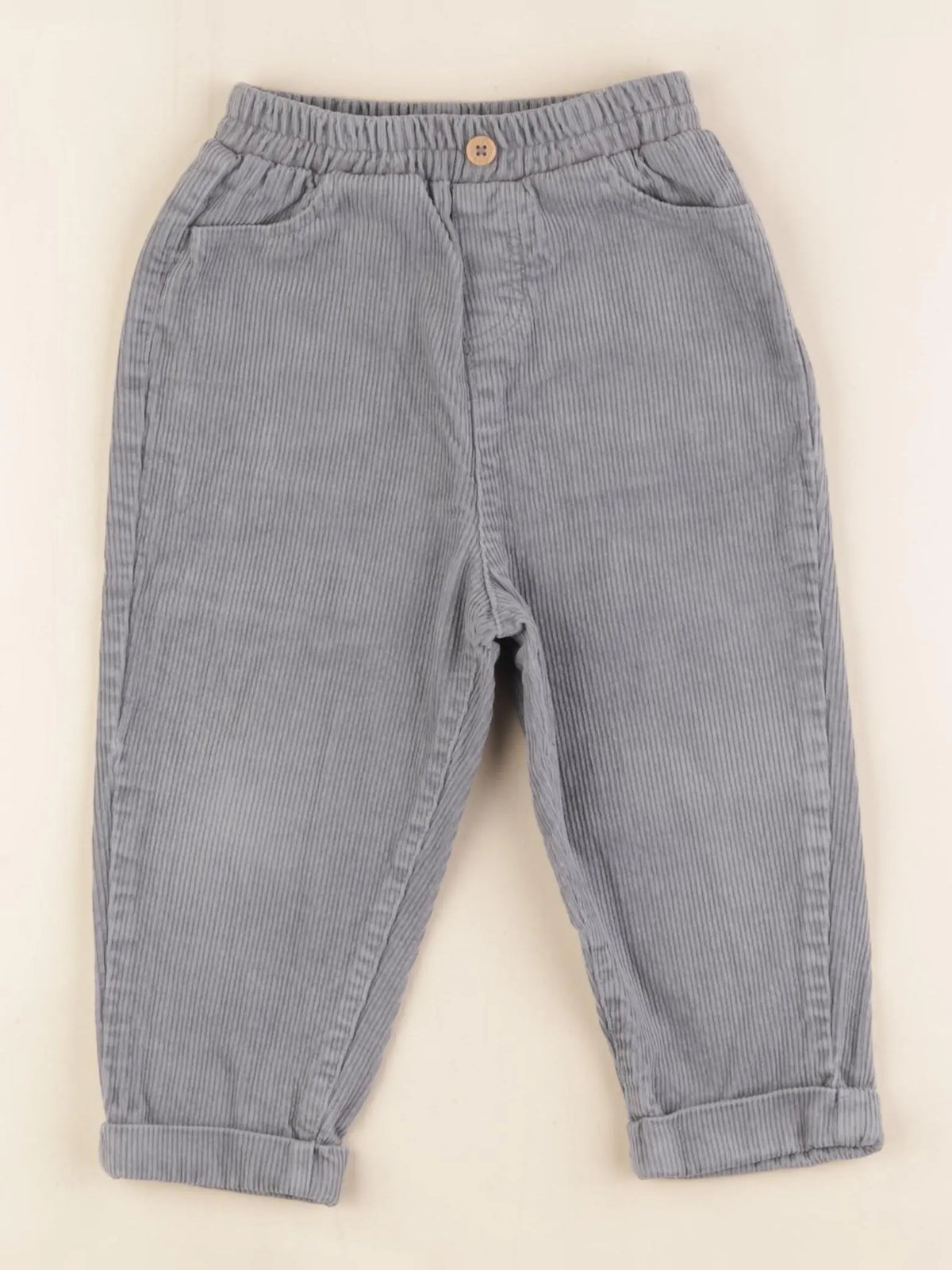 Vertbaudet - pantalon gris - 24 mois