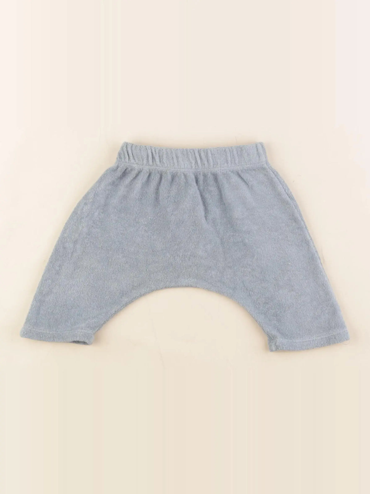 Petit Bateau - sarouel bleu - 3 mois