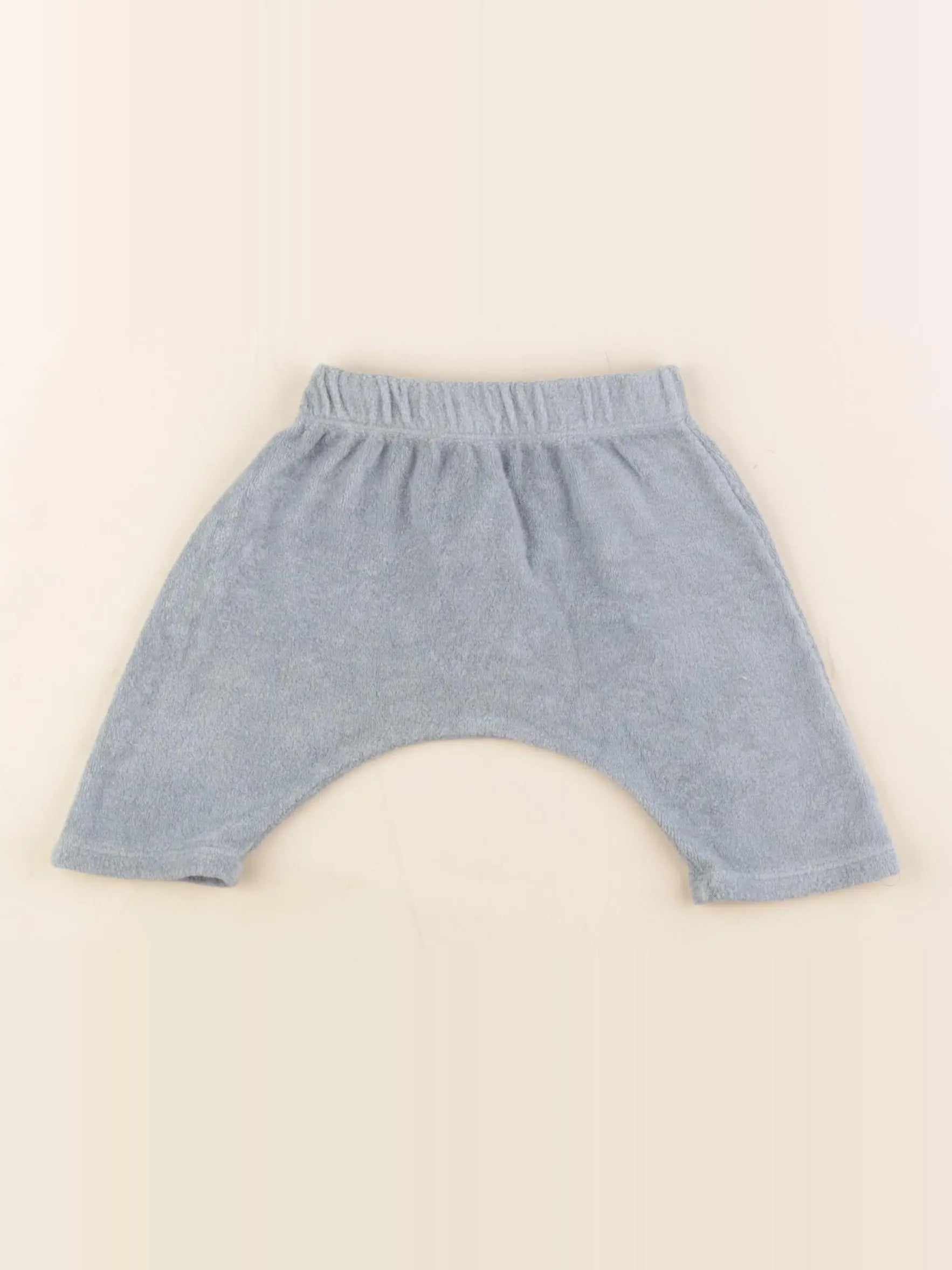 Petit Bateau - sarouel bleu - 3 mois