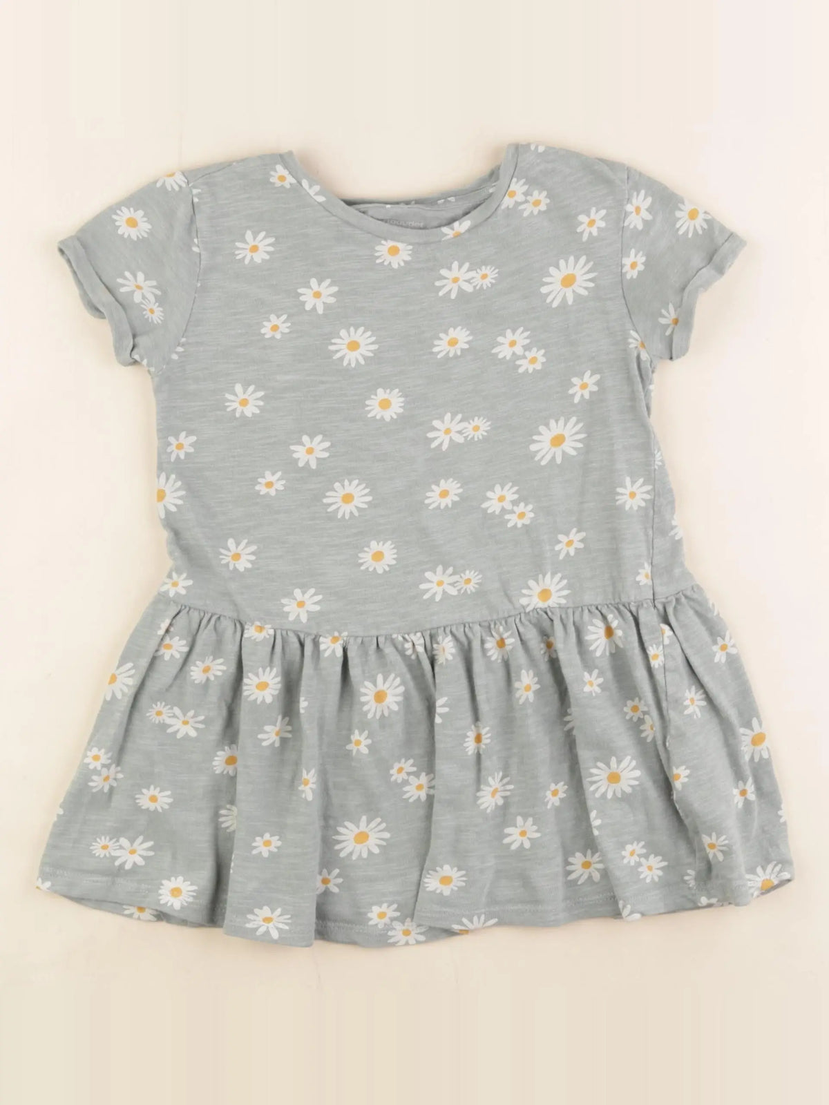 Vertbaudet - robe vert - 4 ans