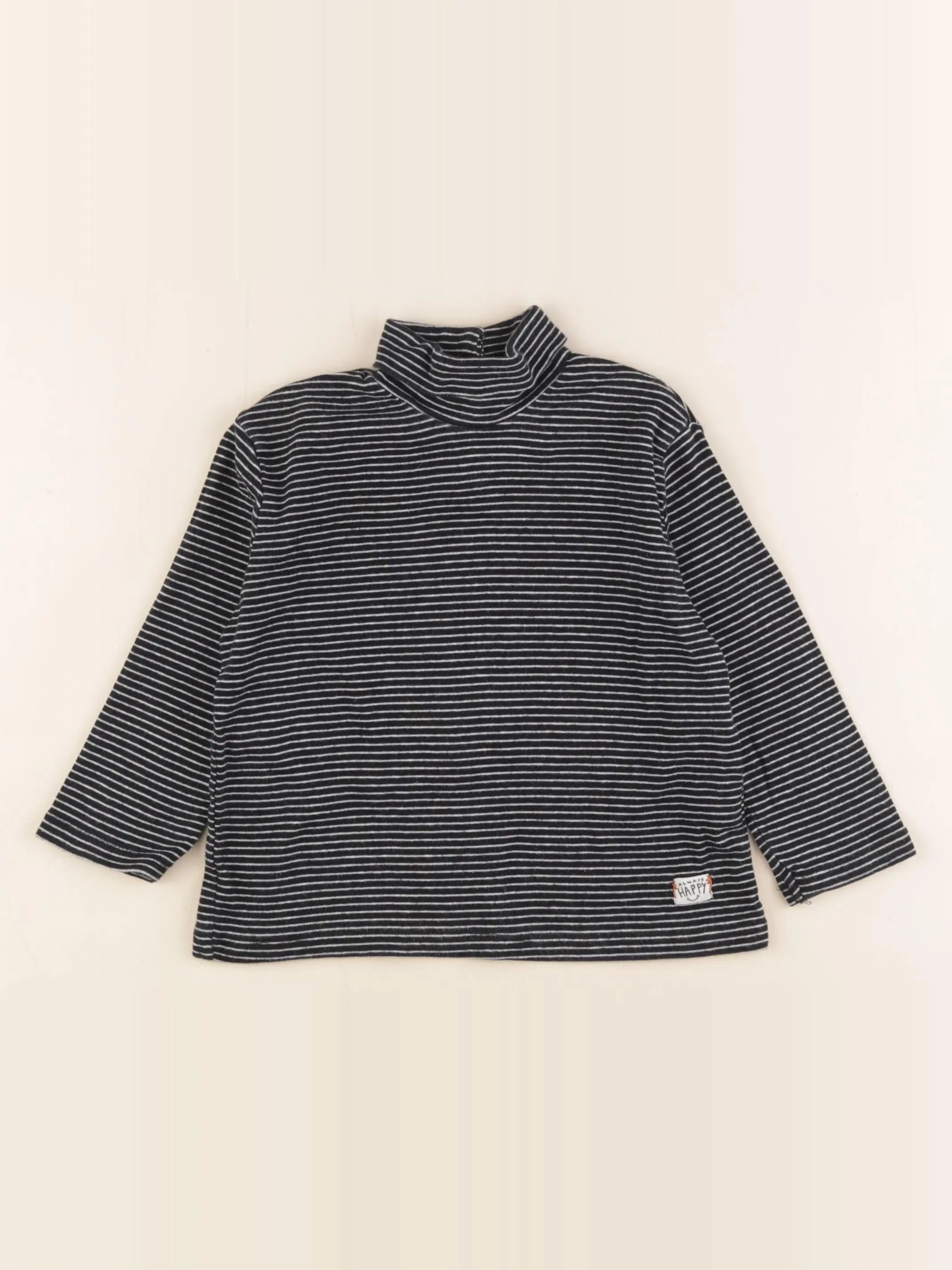 Zara - sous-pull bleu - 18/24 mois