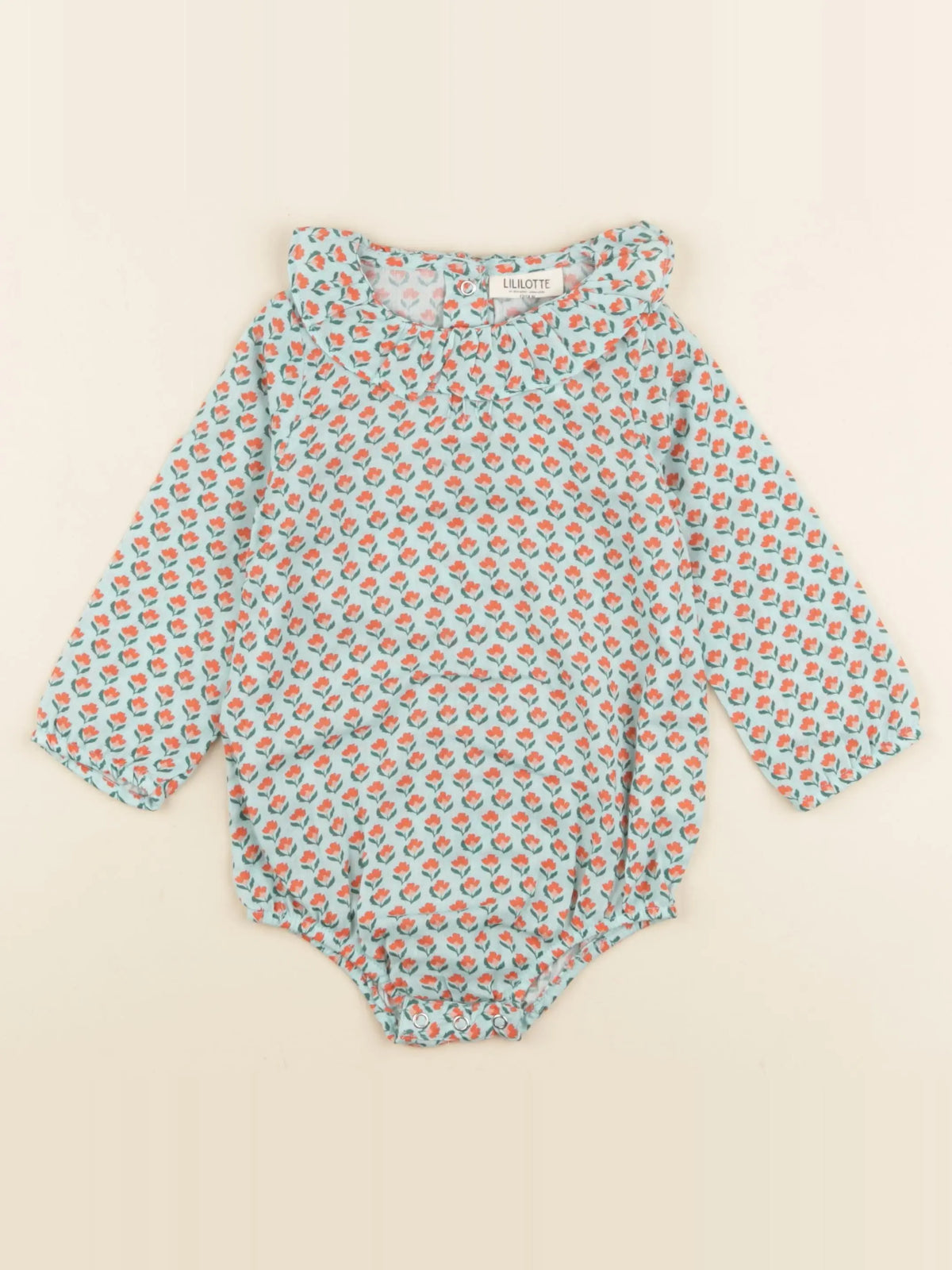 Combinaison CASTILLE, imprimé tulipe 