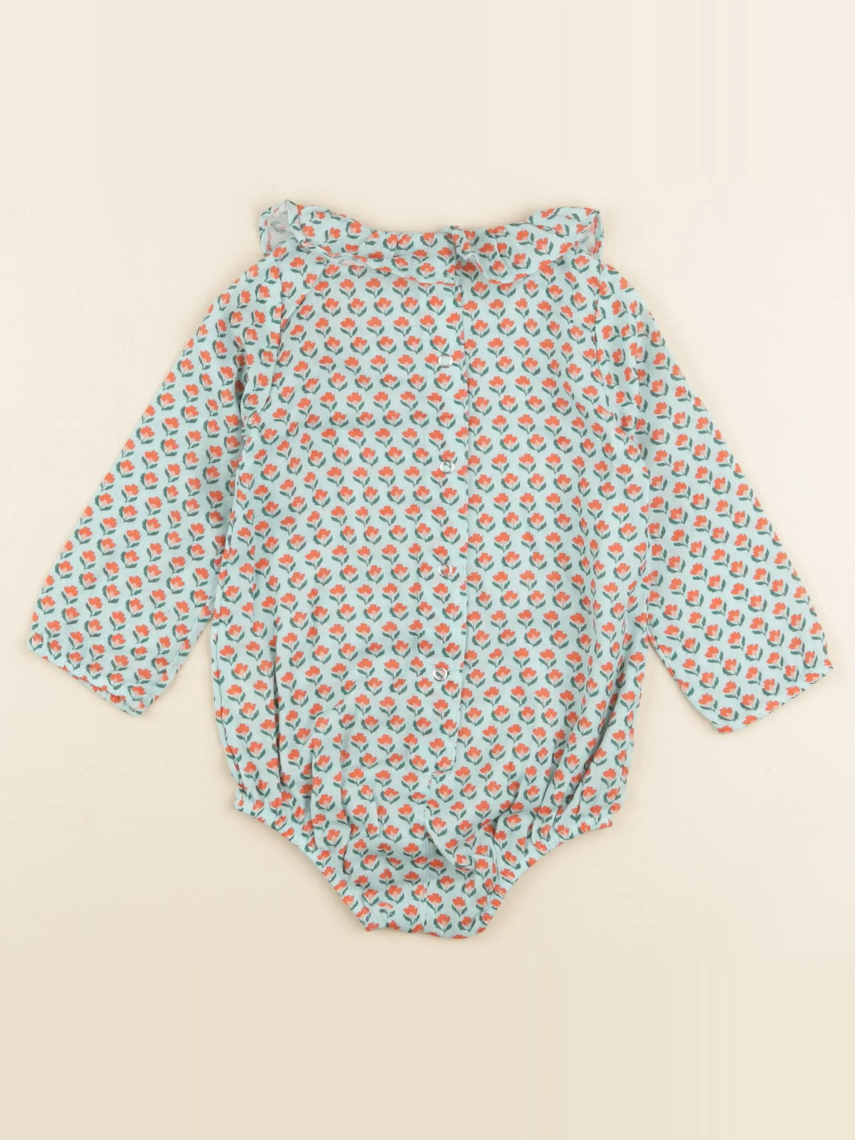 Combinaison CASTILLE, imprimé tulipe 