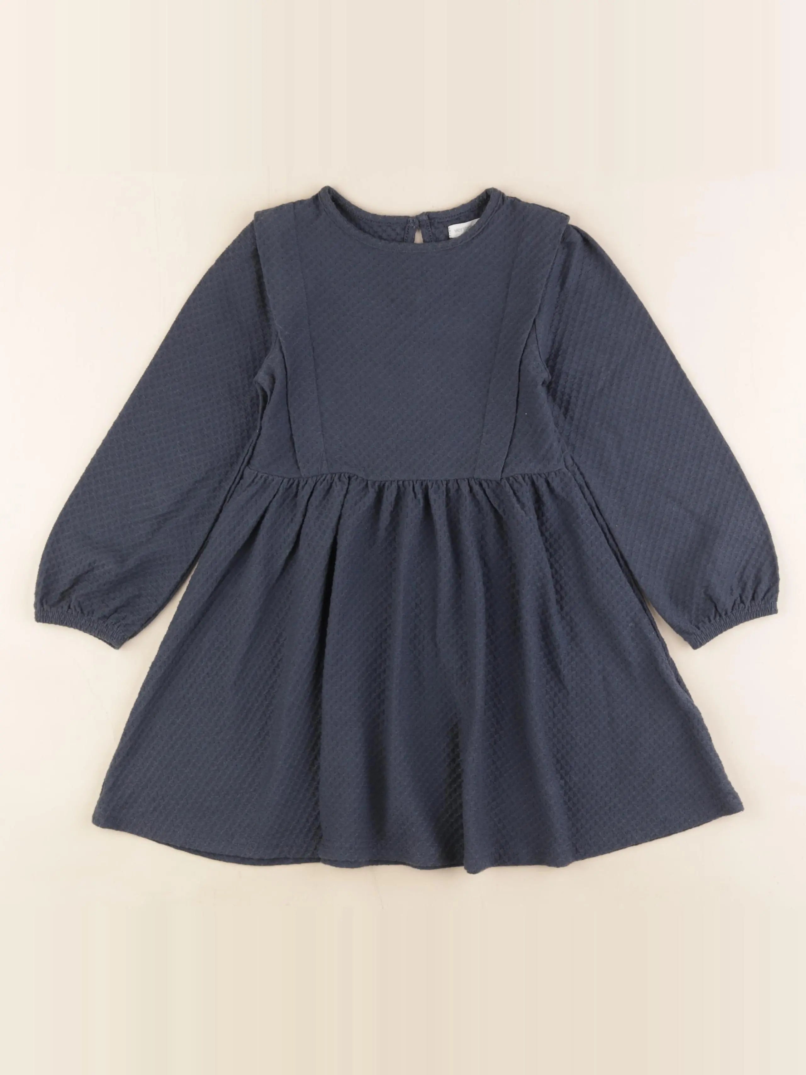 Vertbaudet - robe bleu - 4 ans