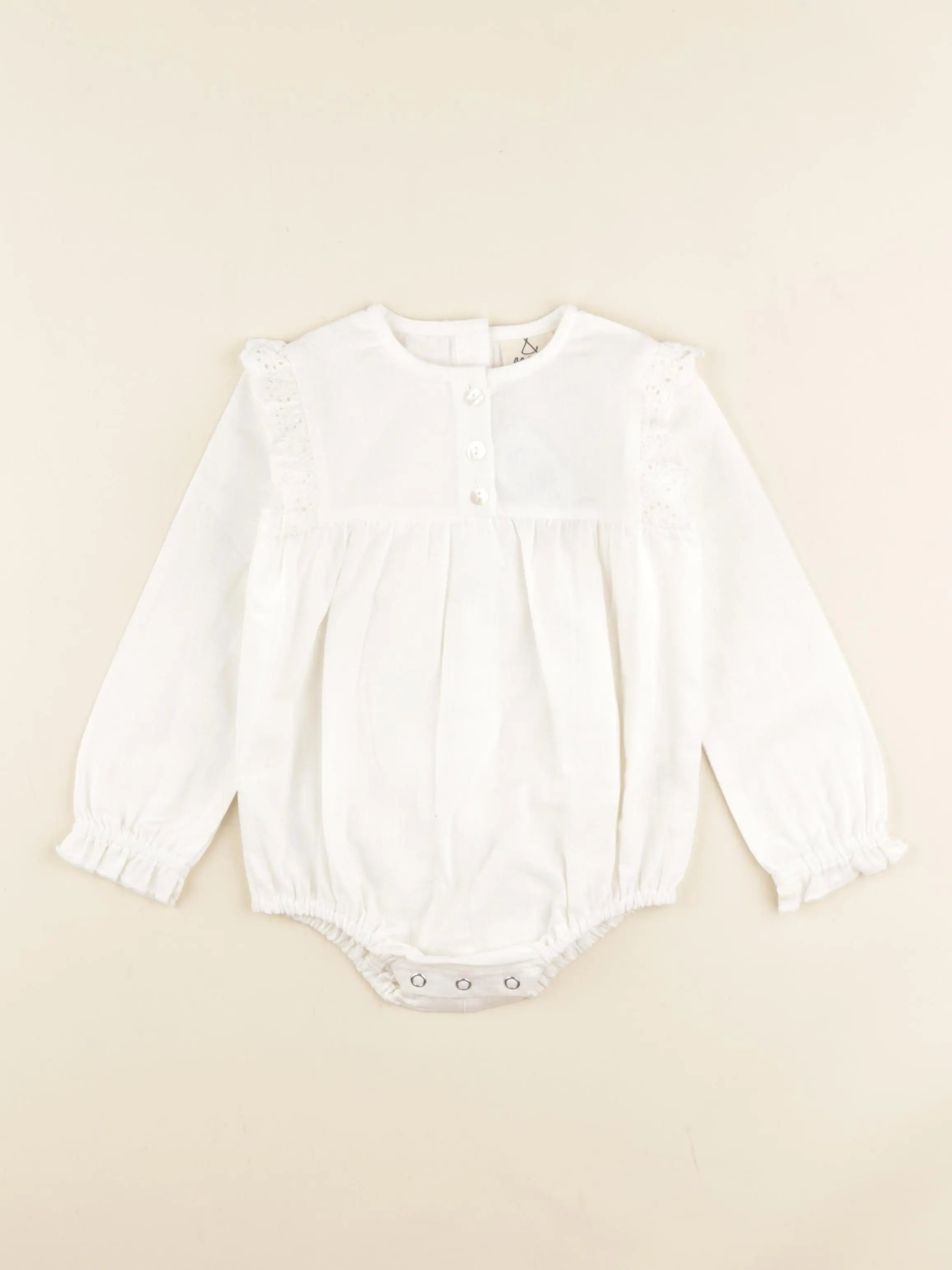 Combinaison JEANNE blanc cassé