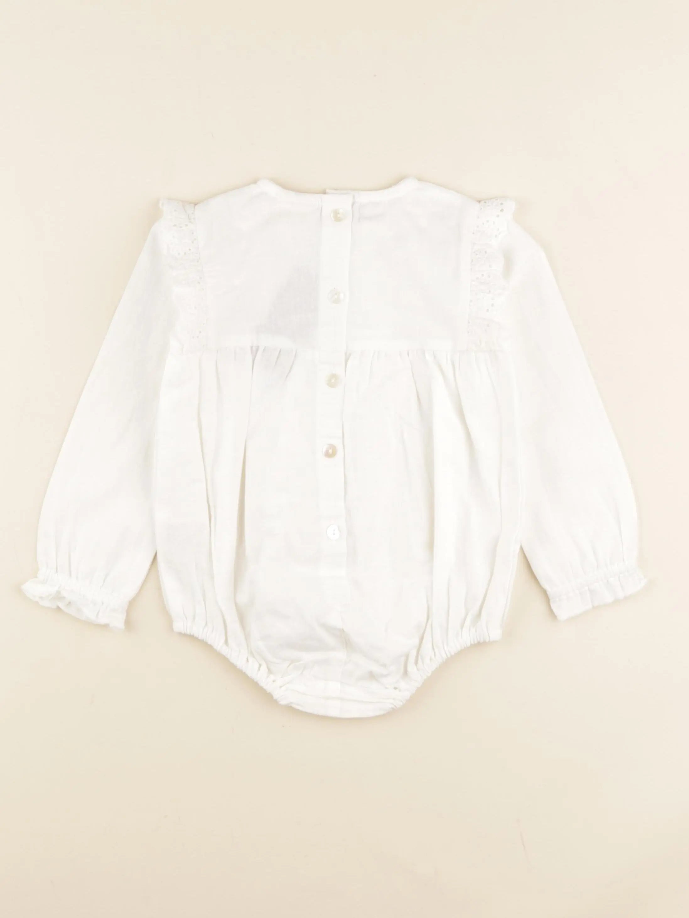 Combinaison JEANNE blanc cassé