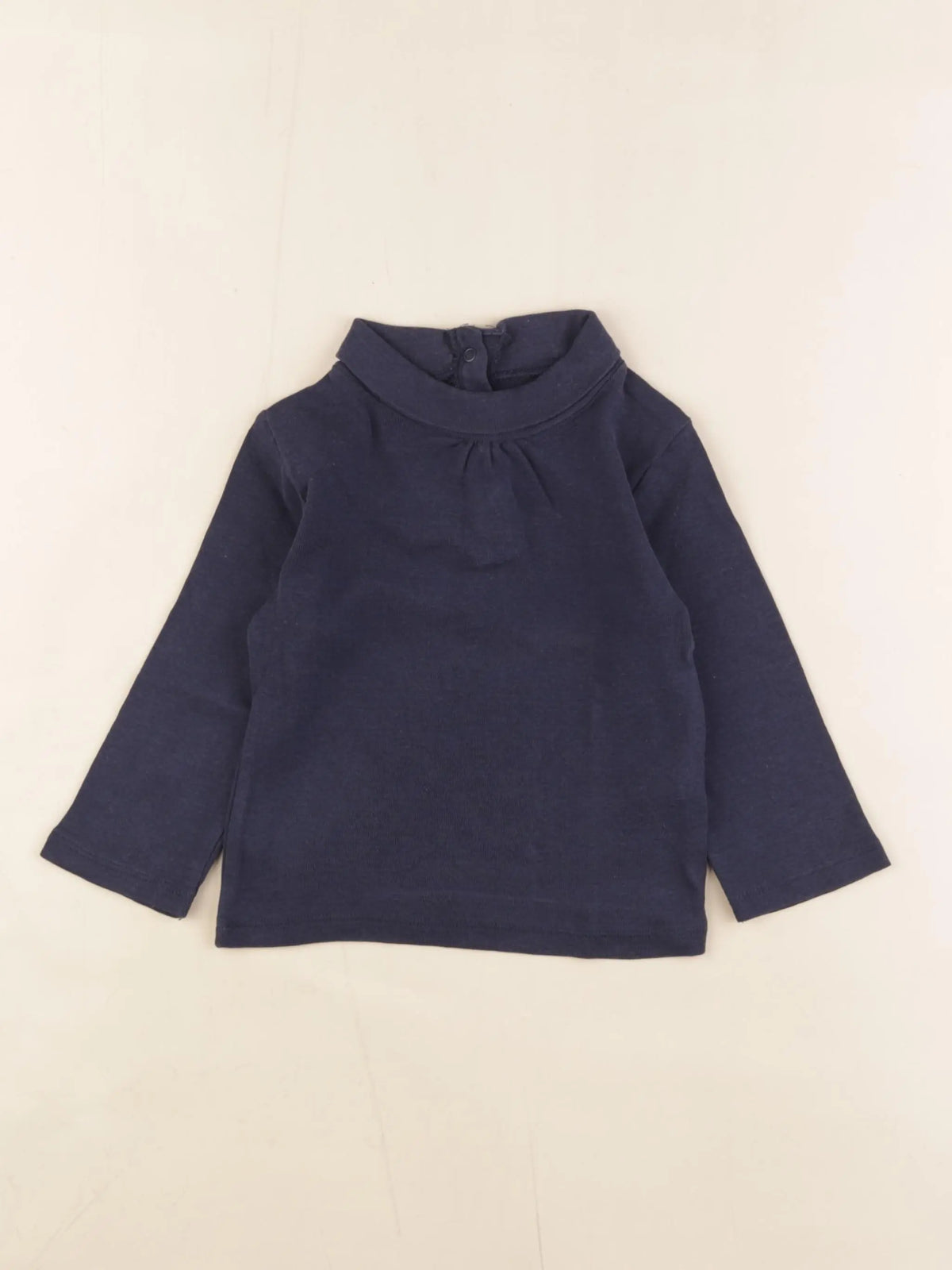 Vertbaudet - sous-pull bleu - 2 ans