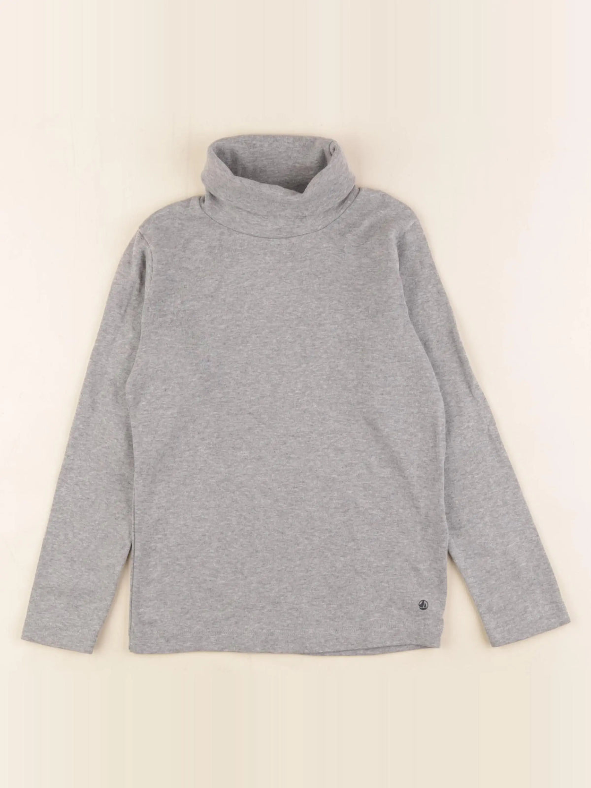Petit Bateau - sous-pull gris - 6 ans
