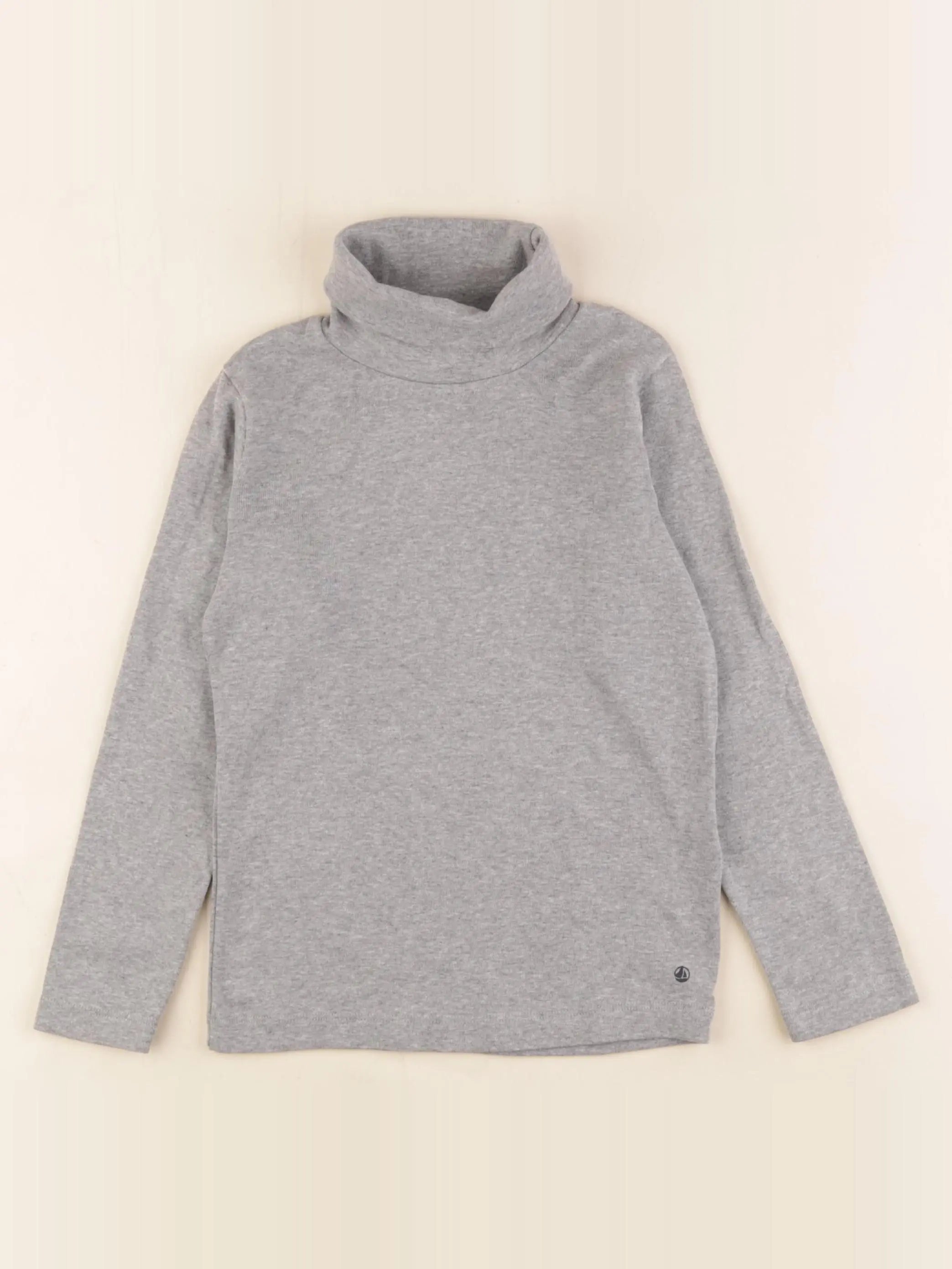 Petit Bateau - sous-pull gris - 6 ans