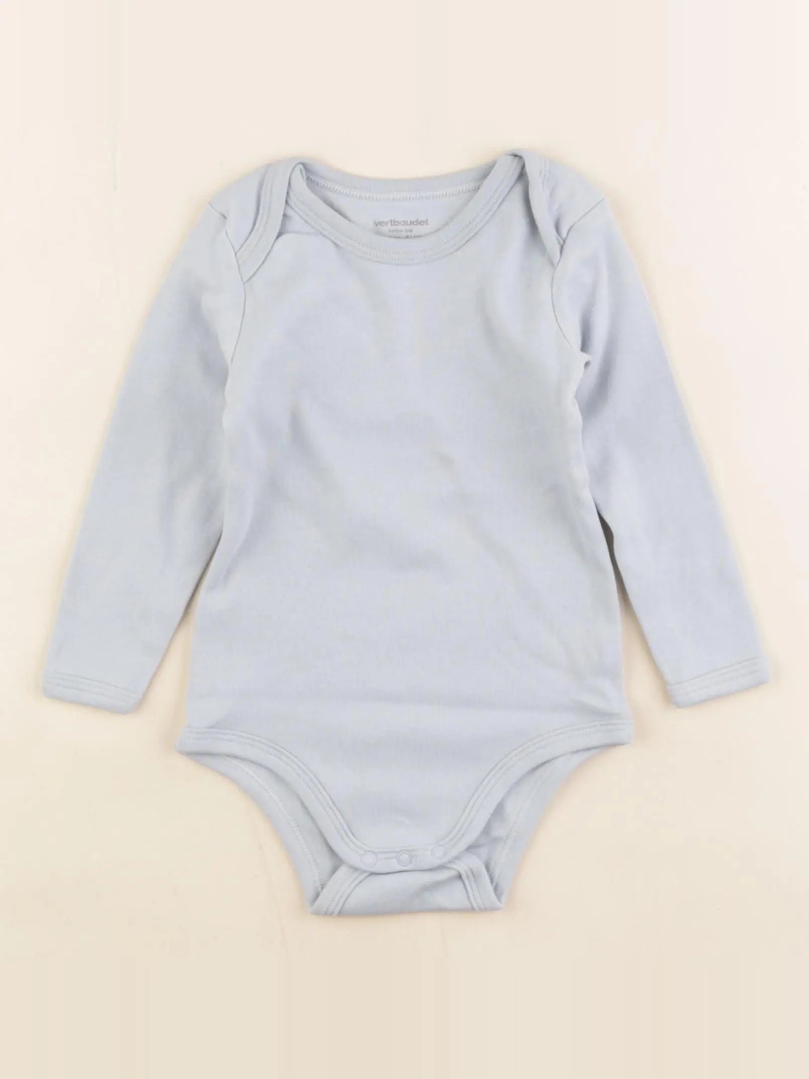 Vertbaudet - body bleu - 18 mois