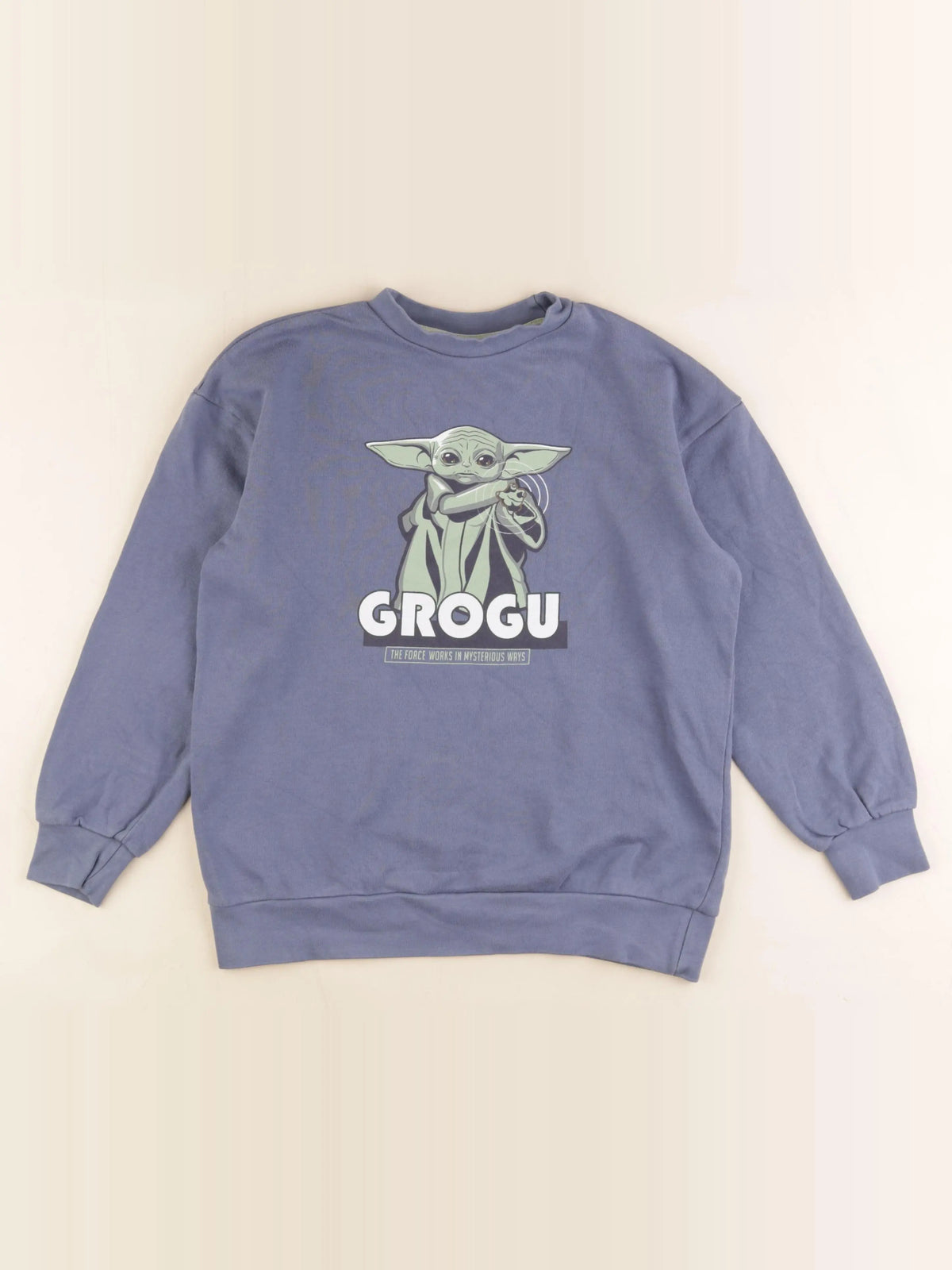 Vertbaudet - sweat bleu - 10 ans