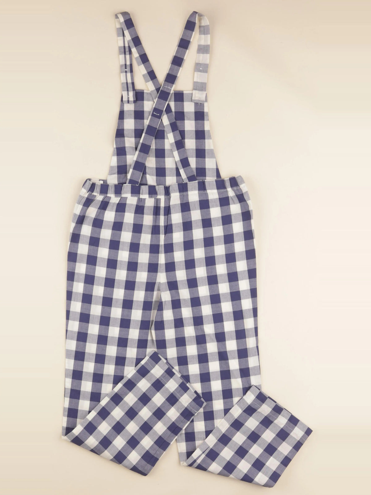 Salopette  MARGUERITE vichy bleu