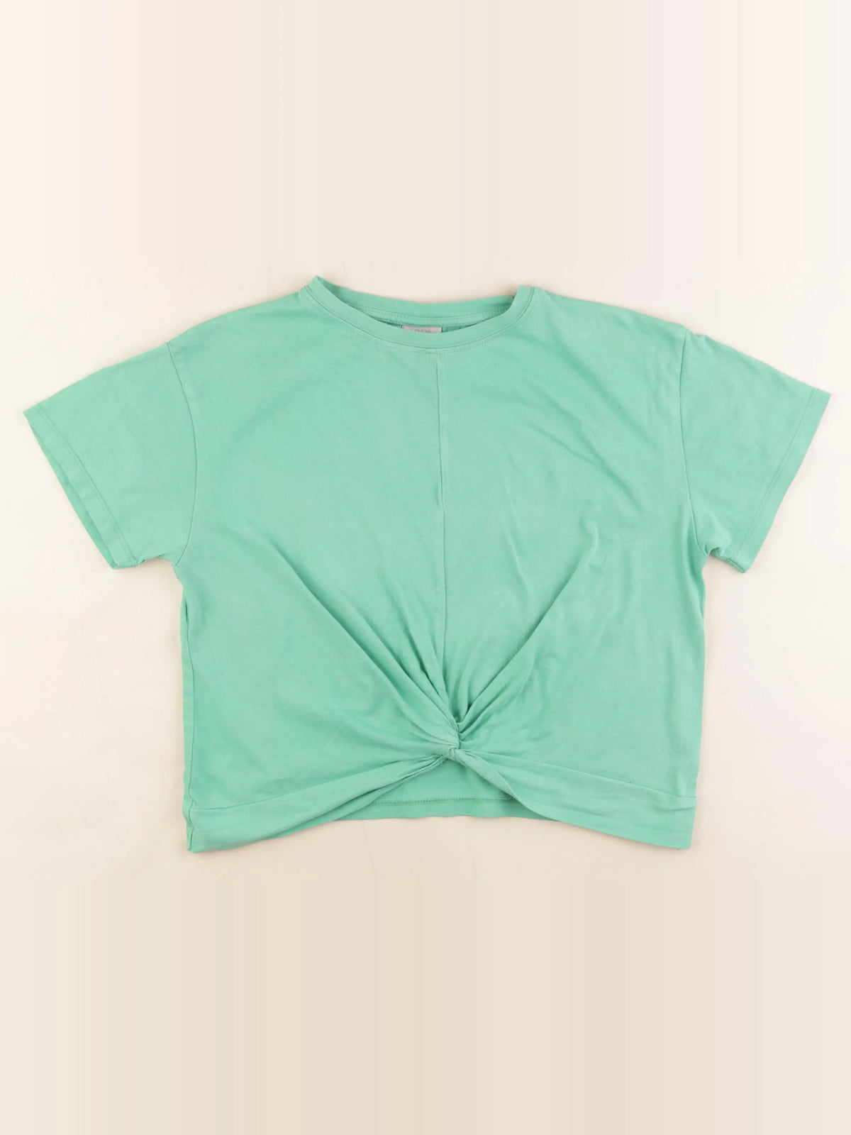 Zara - tee-shirt vert - 11/12 ans