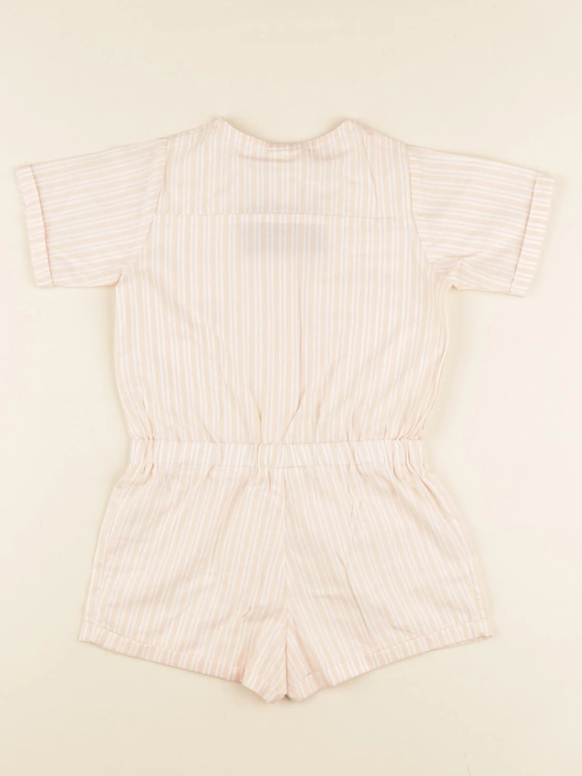 Combishort PIA rayé orange