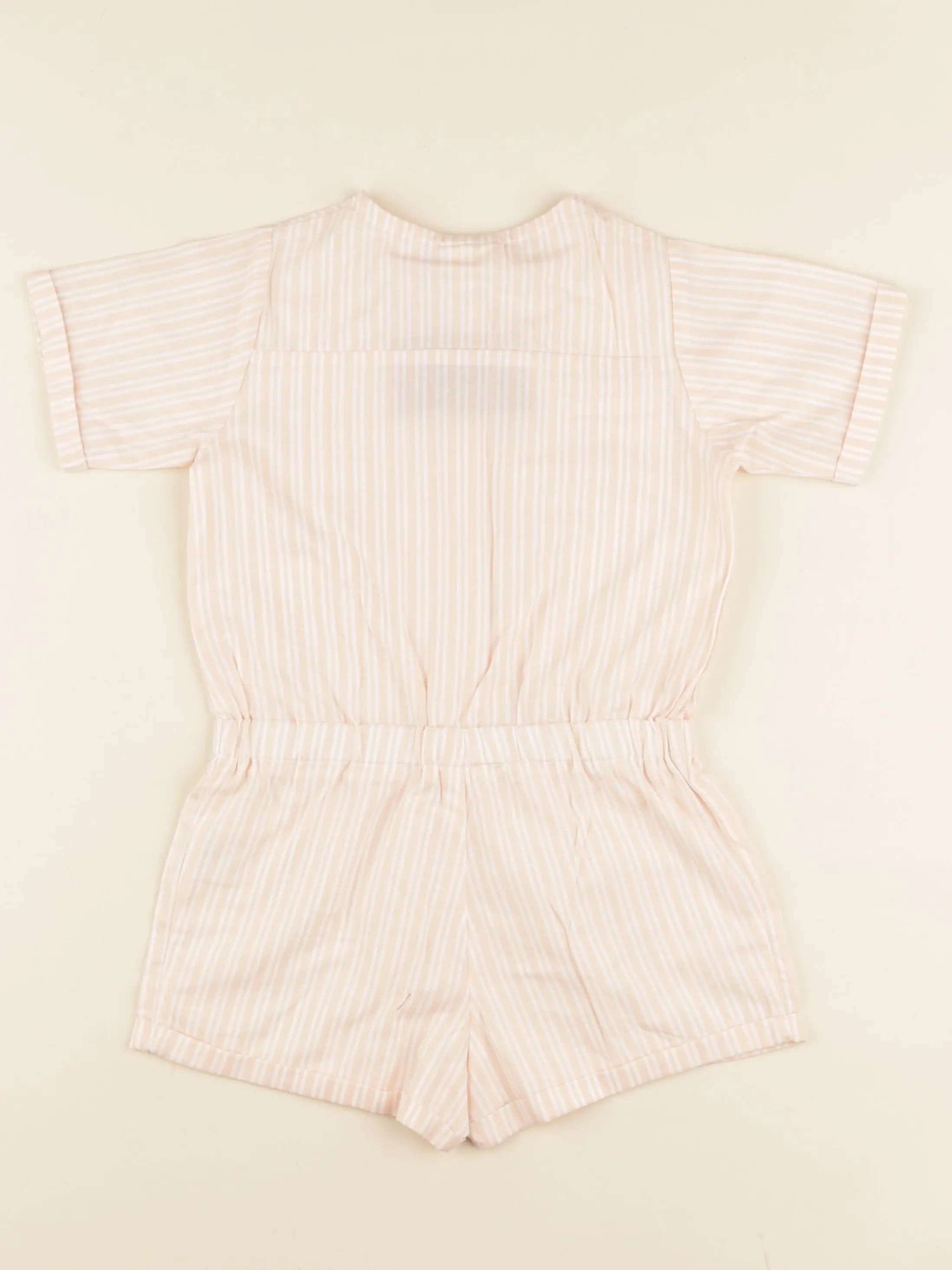 Combishort PIA rayé orange