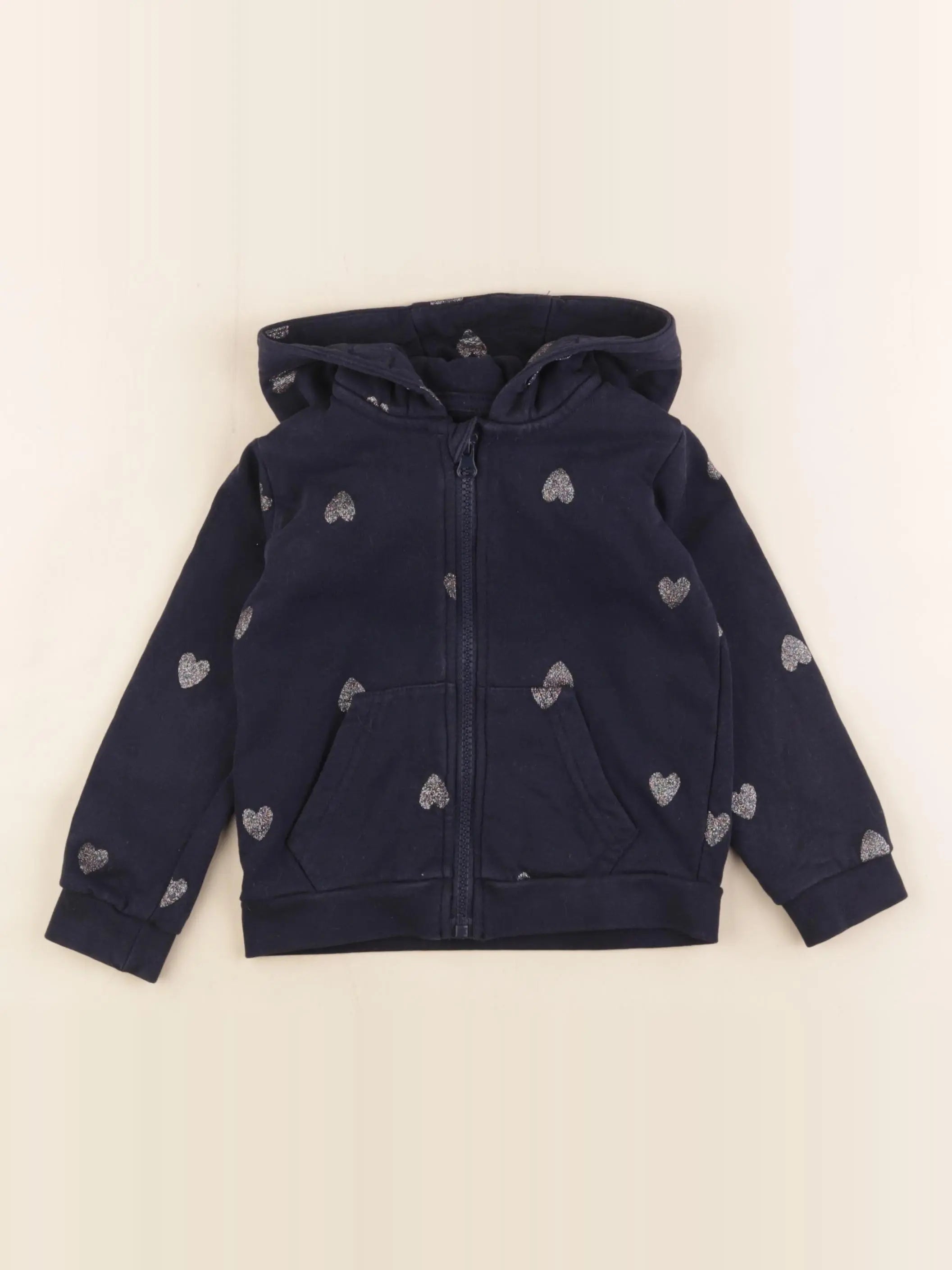 Vertbaudet - sweat bleu - 3 ans