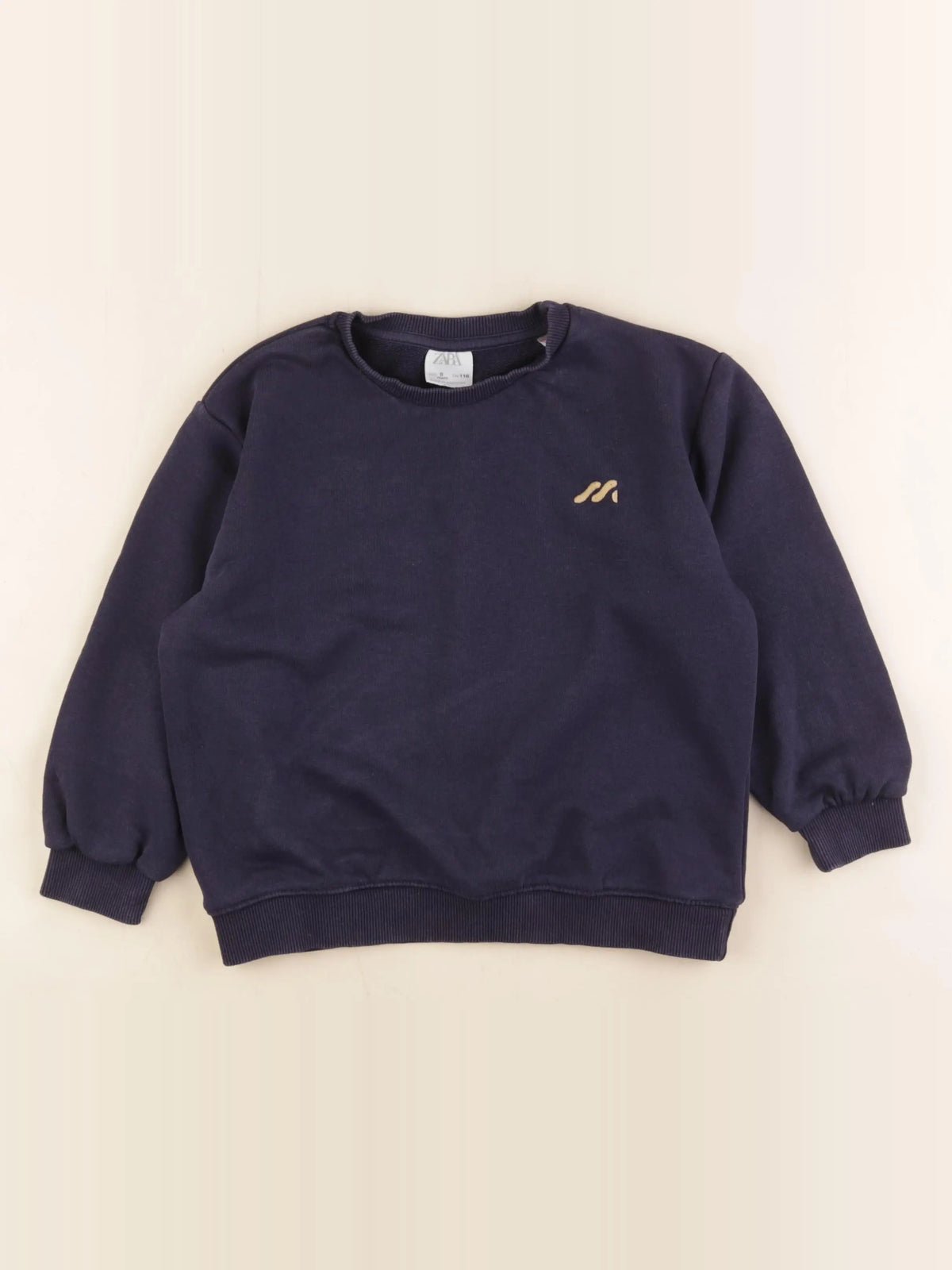 Zara - sweat bleu - 6 ans